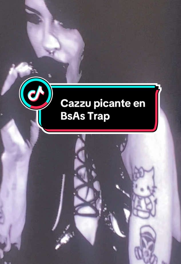 Cazzu vuelve a tirar factos con todo en el #BuenosAiresTrap 🥷🏻🤍 #cazzu #cazzuoficial @Cazzu 