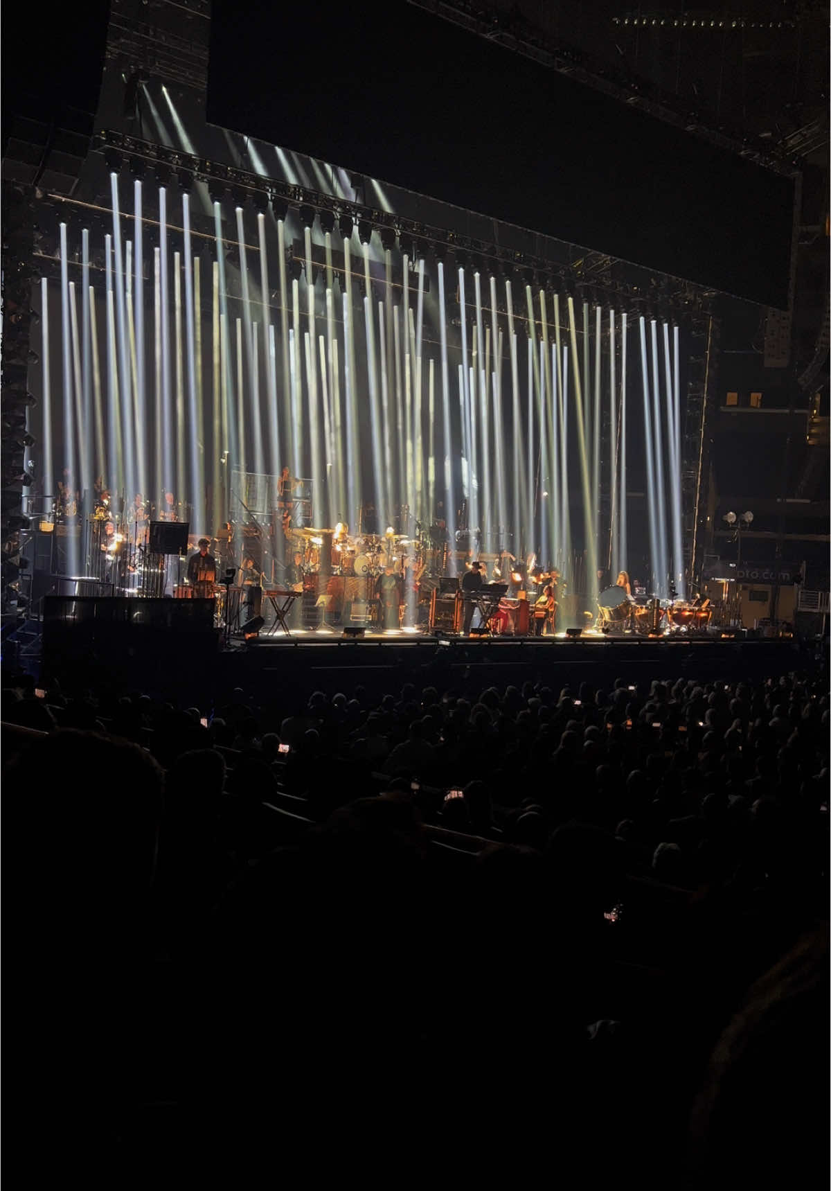 Watching Hans Zimmer play Interstellar live was definitely a bucket list moment for me 🖤 video doesnt do it justice! But Happy to share with you all 🫶🏽 #hanszimmer #hanszimmerlive #interstellar #cooper #murph #space #time #quantam #astronomy #eventhorizon #singularity #christophernolan #fyp #moviesoundtrack #foryou #music #lalive #losangeles #audio #audioengineer 