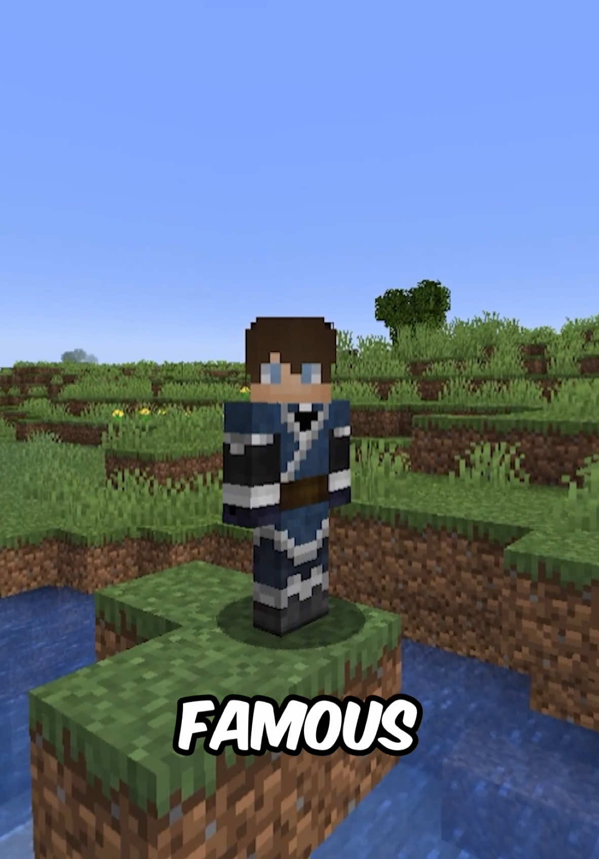 This Player Doesn’t Know He’s FAMOUS #Minecraft #gaming #foryou 