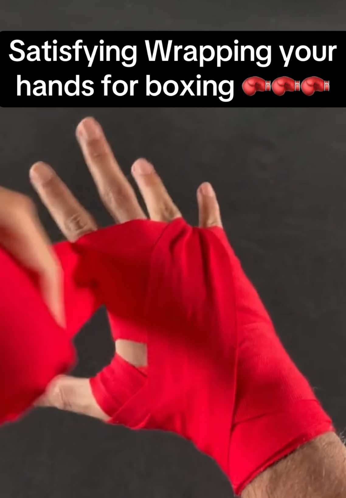 Satisfying Wrapping Your Hand For Boxing 🥊 #wrappinghand #boxing #muythai #wrapping #howto #satisfying #oddlysatisfying #fyp