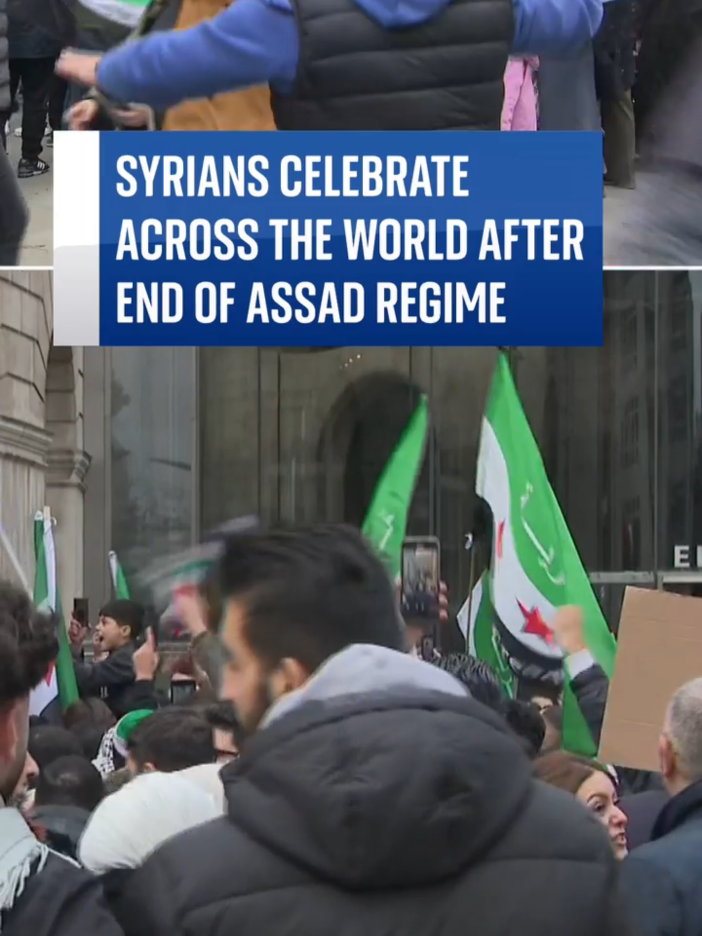 From London to Paris, Istanbul and Berlin, thousands of people have taken part in celebrations after the fall of the Assad regime. Some of those were Syrian refugees who fled the war 🔗 Tap link in bio for the latest #Syria #Assad #Syrian #President #SkyNews #Damascus #BasharAlAssad #Bashar #MiddleEast #Refugee #World #London #Paris #Istanbul #Berlin #Celebrate