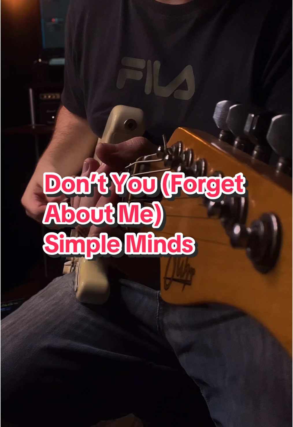 Don’t You (Forget About Me) - Simple Minds . . #dontyou #dontyouforgetaboutme #simpleminds #classic #rock #Flashback #guitar #cover