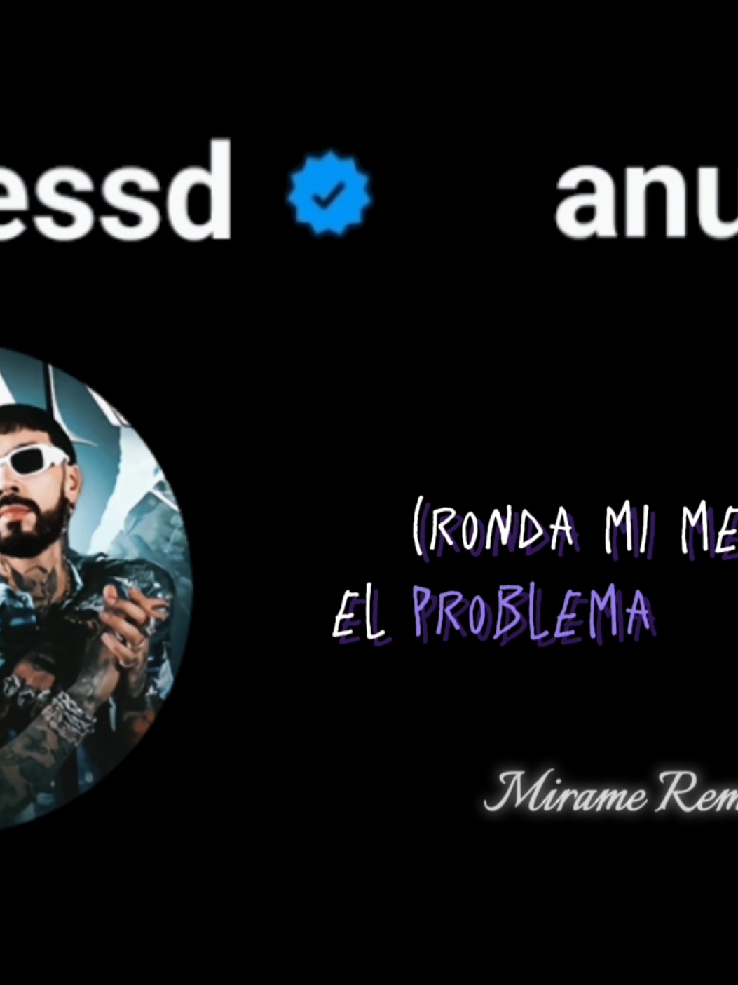 Donde hubo fuego, cenizas quedan...  💔🔥 #Mirame #Remix #Anuel #Blessd #ovyonthedrums #fypシ゚ #indirectas #Letra #paradedicar #Lyrics 