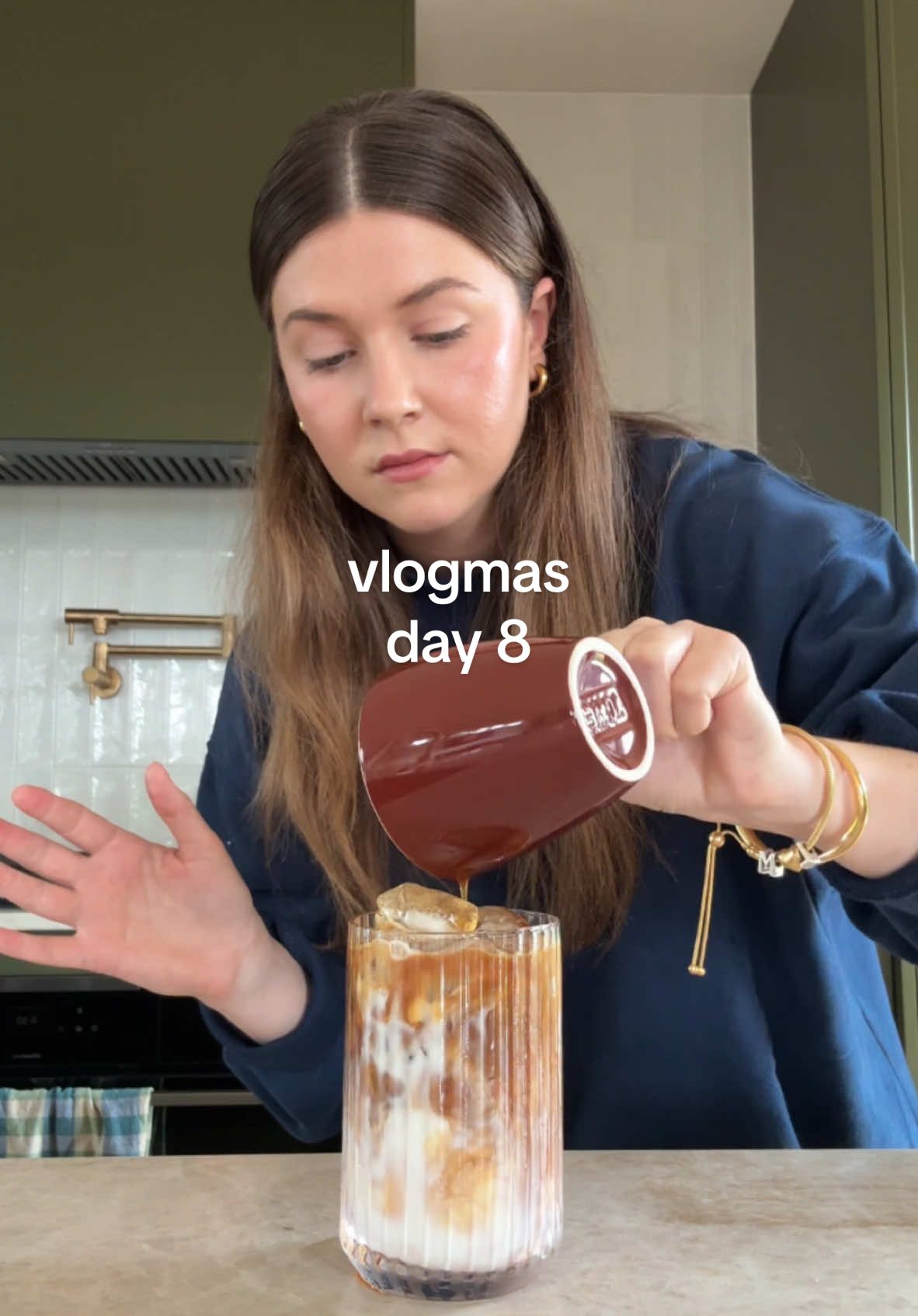 vlogmas day 8: my daily home iced coffee recipe! it’s SO good! Obviously you can also do this with a Nespresso pod OR with instant coffee ☕️☕️☕️ #Vlogmas #icedlatte #dailyvlogging #icedcoffee #newzealand #nzsummer #saltedmaplelatte 