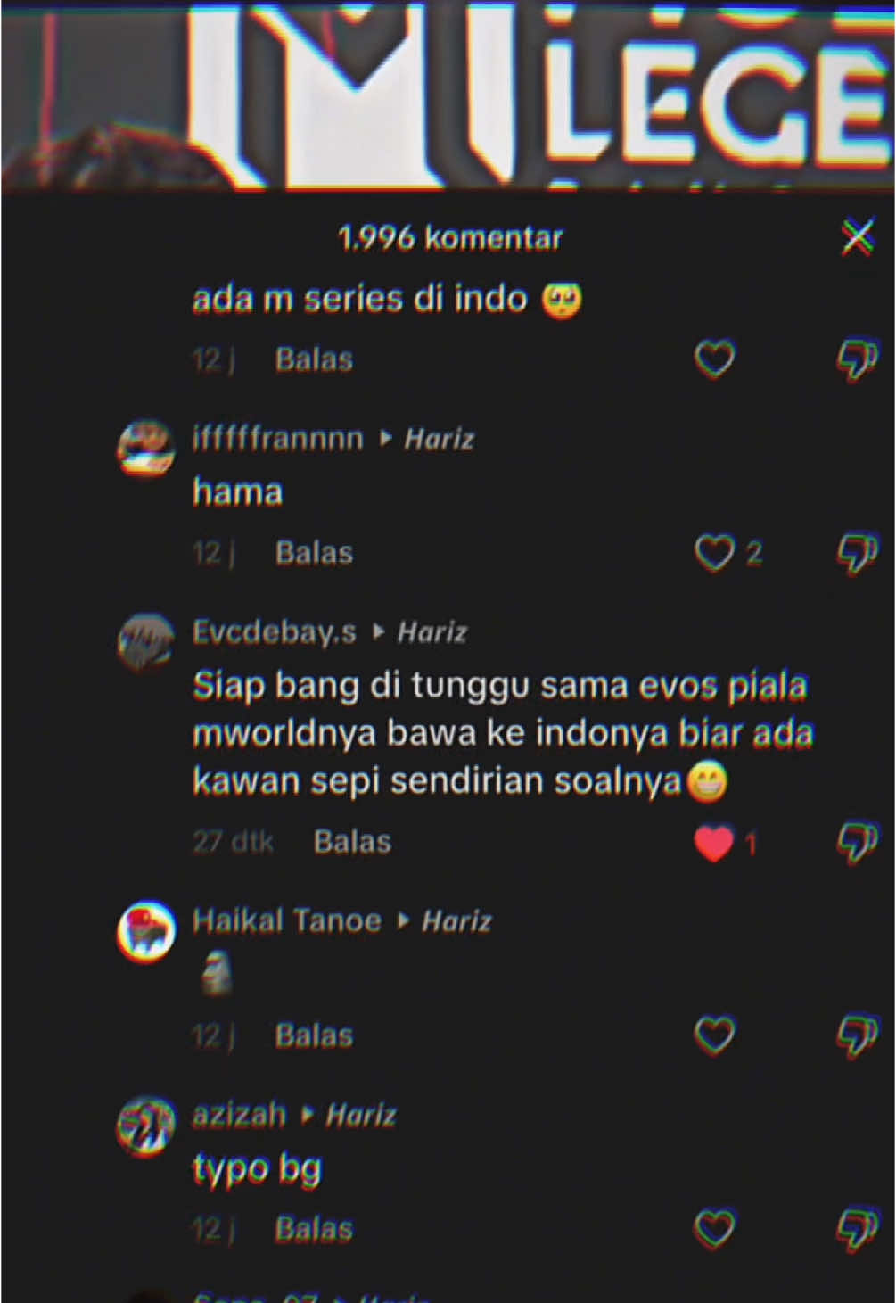 Membalas @𝙃𝙖𝙧𝙞𝙯 di tunggu pialanya bng🚀🚀 yok bisa yok indopride😇😇🔥🔥 #mlbb #mobilelegends #evos #evc #evosfams #indonesia #indopride #rrq #tlid 