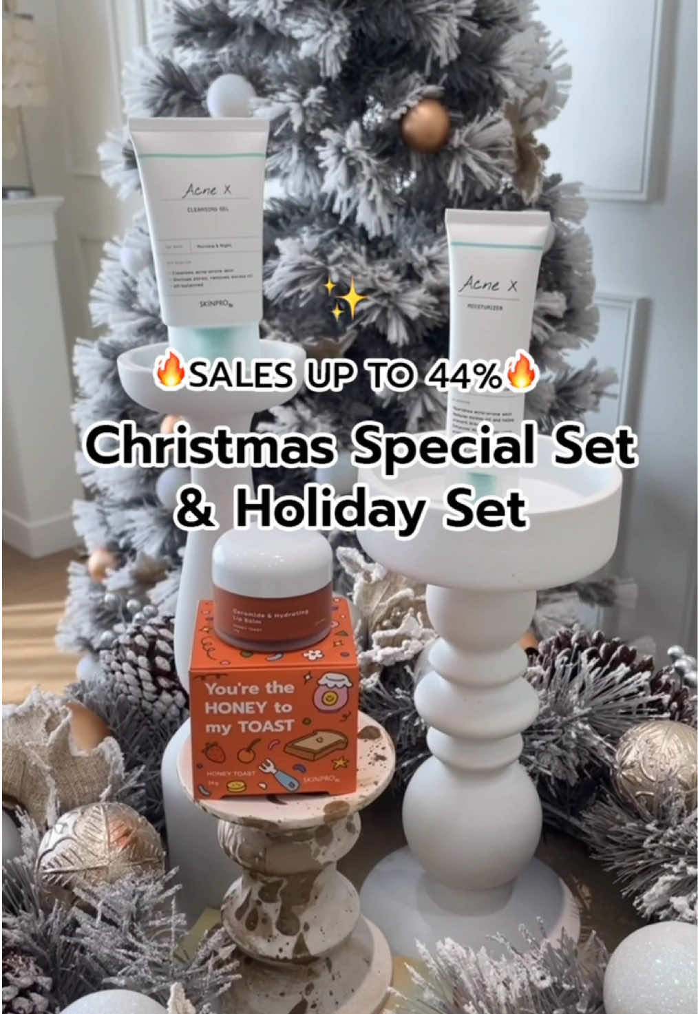 🔥Sales Up to 44%🔥  🎄Christmas Special Set  👉🏻Acne X Set 995.- จาก 1,775.-  👉🏻Sensitive Skin Set 1,109.- จาก 1,875.- 🎁Holiday Set 👉🏻Acne X Set *2 990.- จาก 1,180.- 👉🏻Sensitive Skin Set*2 1,109.- จาก 1,380.- กดใส่ตะกร้าเลย🛒✨ #skinprorx#fyp#fyppage#mask#ปลอดภัย#สกินแคร์แนะนําโดยพรเกษมคลินิก#cleansing#nightroutine#skincare#tiktokshopช้อปกันวันเงินออก#beautyonsale#campaign#BeautyTok#เพื่อนหญิงพลังหญิง#พลังเพื่อน#พลังเพื่อนสาว#ถ้าเธอเป๊ะฉันก็ต้องเป๊ะ#ฉันสวยฉันเก่งฉันดังมาก#viral#skincare#skincaretipsc#cotton#cleansing#payday#paydaysale#ช้อปกันวันเงินออก#cleaningtiktok#moisturizer#SkinCare101#skincareviral#tiktokviral#tiktokchallenge#สกินแคร์#สกินแคร์3นาที#สกินแคร์ที่ใช้#ลิปบาล์ม#ลิปบาล์มมีสี#ลิปบํารุงปาก#ริมฝีปาก#ผิวแพ้ง่าย#ผิวแพ้ง่ายใช้ได้#รีวิว#รีวิวบิวตี้#รีวิวบิวตี้ในtiktok#ใช้เองรีวิวเอง#ของดีบอกต่อ#ของมันต้องมี#กดใส่ตะกร้า#เวชสําอาง#barrier#barrierrepair#สําลีเนียนนุ่ม#สําลีเนียนนุ่มขาวใส#ใช้คู่กัน#สะอาดสะอาดล้ําลึกถึงรูขุมขน#sunscreenviraltiktok#ครีมกันแดด#ครีมกันแดด#ทดสอบความมัน#ความมัน#ความมันกันแดด#สวยฉ่ํารับซัมเมอร์#ปักตะกร้า#ปักตะกร้าchallenge#ปักตะกร้าtiktokshop#รับค่าคอมมิชชั่น#เซรั่ม#ขาวกระจ่างใส#ผิวกระจก#ผิวกระจ่างใส#ผิวสวยบอกต่อ#ผิวสวยออร่า#brightandglow#สารสกัดจากธรรมชาติ#เซรั่มดูแลสิว#สิวหาย#ตัวช่วยคนเป็นสิว#ลดสิว#หน้าใสไร้สิวหน้าใส#ratinol#ratinolserum#เรตินอลใช้ยังไง#ริ้วรอยจางลง#ริ้วรอยจุดด่างดําจางล#TikTokShop#tiktokshopช้อปกันวันเงินออก#วันเงินออก#bodylotion#บูสเตอร์พุดดิ้ง#บูสผิวขาวใส#บอดี้โลชั่น#ขาวใส#ขาวใสเร็วมาก#CapCut#บูสต์เตอร์บูสผิวใส#happybirthday#ttsbeautybestie#สโลว์สมู#tiktokshopmidmonthsale#tiktokshop1212ลดใหญ่ท้ายปี#1212tiktokshopping#1212megasale#honeytoast#lipbalm #honeywhitening#lipbalm#ลิปบาล์มบํารุงริมฝีปาก #christmas#christmastiktok#merrychristmas#giftideas#santacruz#happynewyear   