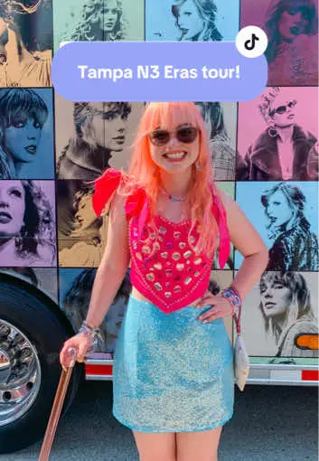 And to think I never could have gone to see my #1 longest lasting hyperfixation Irl without you guys following me! So thank you thank you!! #taylorswift #theerastour @Taylor Swift @Taylor Nation 