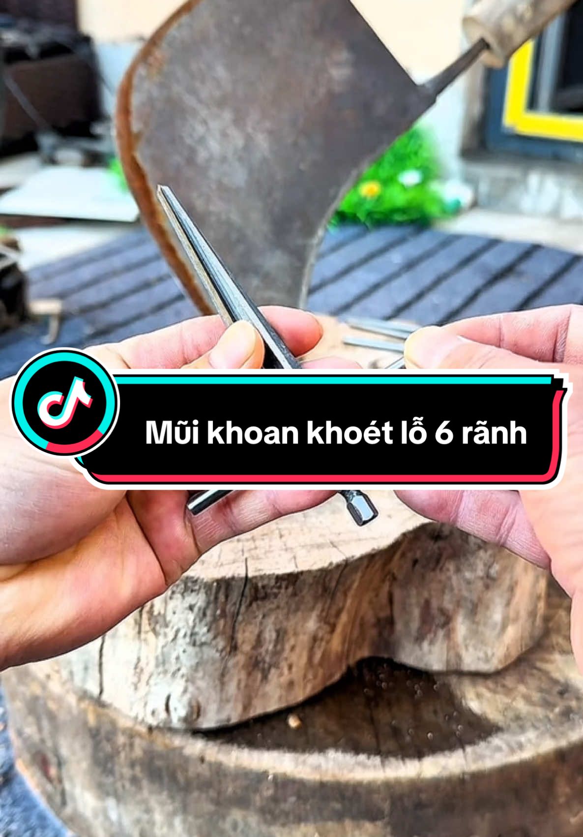 Mũi khoan khoét lỗ 6 rãnh . Mũi khoan chuôi côn 5-16mm#dodungtienich #muikhoankhoetlo #muikhoan#xuhuong 