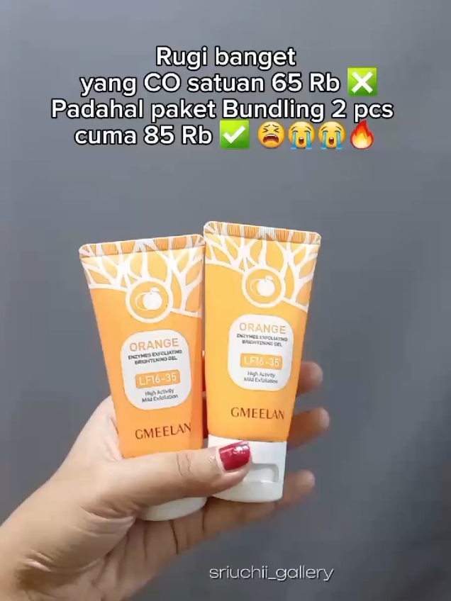 gmeelan exfoliating gel solusi masalah kulit wajah  🥰#foryou #FYP #gmeelanexfoliatinggel 