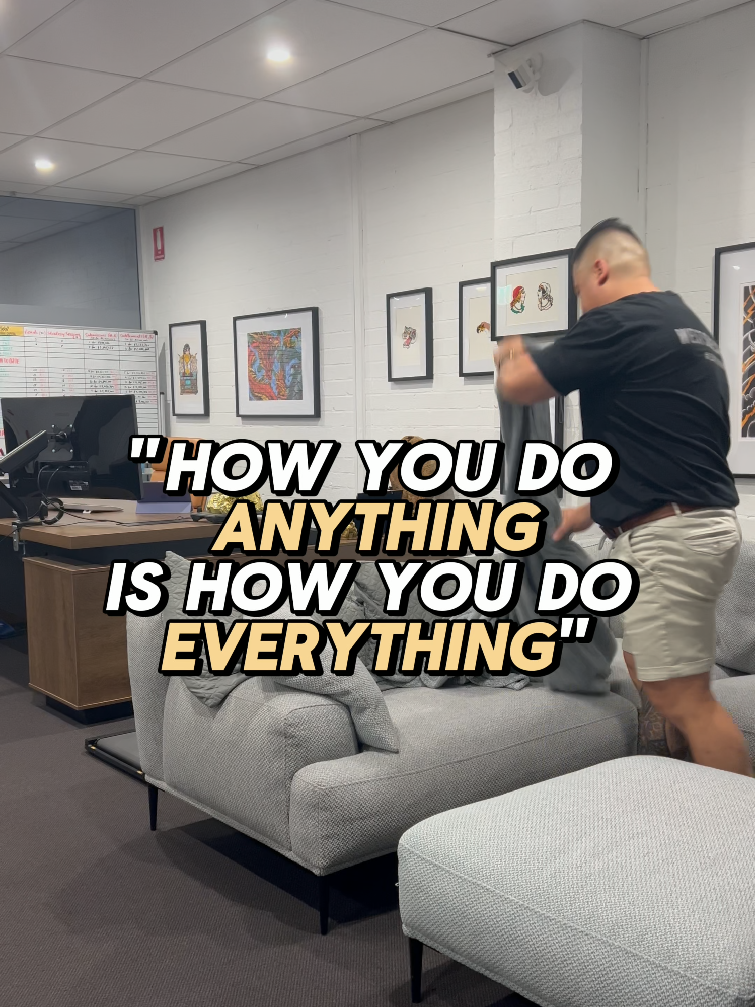 You can tell a lot about someone by looking at their habits. If their bed is messy, likely other things in their life are messy. If their room or table is cluttered, it is likely that their mind is also cluttered. It’s easy to get swept away with everyday things and let the mess pile up. If you’re not keeping track of your spending or food, it’s likely you have little savings and your health is not where it’s at. Those who do keep track or are accountable of themselves, are likely to be successful in a lot of areas in their lives. Better health, better savings, and likely more on top of their lives. The good thing is you can always start with small wins and build momentum. Small wins eventually become big wins. So tidy up that couch and keep winning! #mortgage #mortgagetips #mortgageadvice #mortgages #interestrates #mortgagelender #mortgagebrokeraustralia #homeloanspecialist #homeloantips #sydney #firsthome