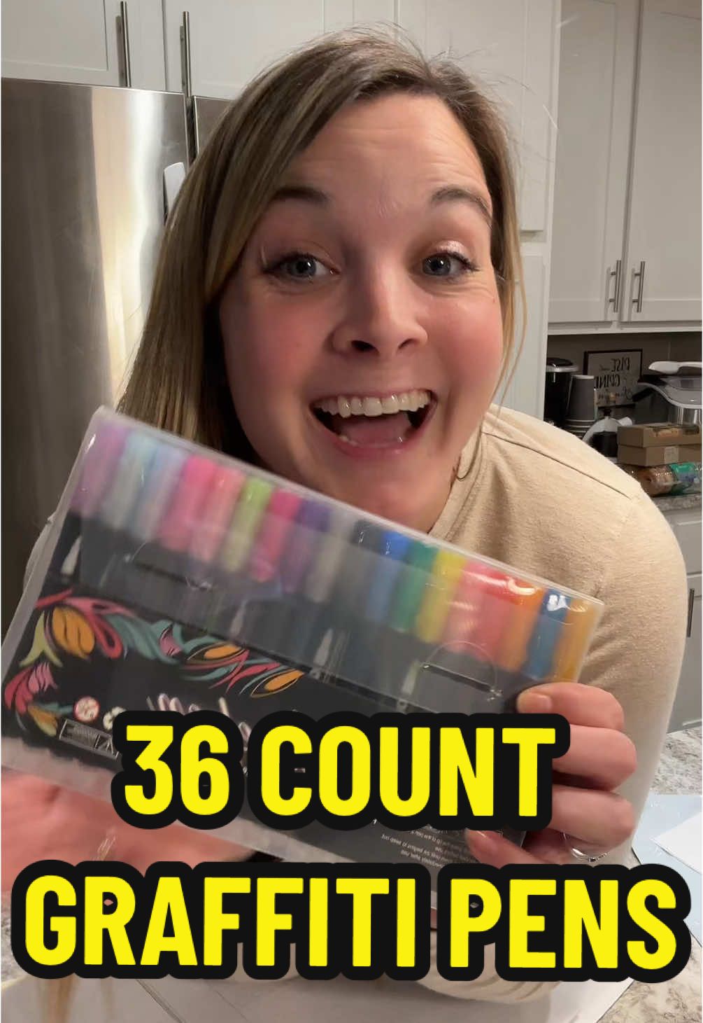 My daughter saw these in a youtube video a while ago and this has been the most asked for item on her christmas list….. #jaimebaileyratesit #giftguide #tiktokshopholidayhaul #graffitipens #kingspen