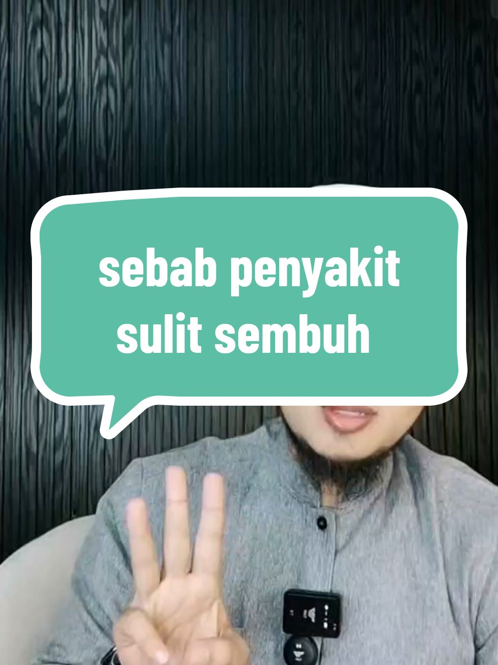 #sebabpenyakitsulitsembuh 