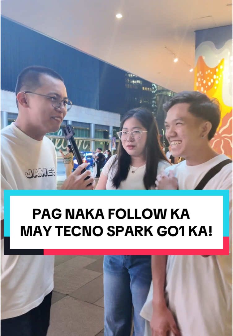 PAG NAKA FOLLOW KA, MAY TECNO SPARK GO 1 KA! #TecnoSparkGo1 