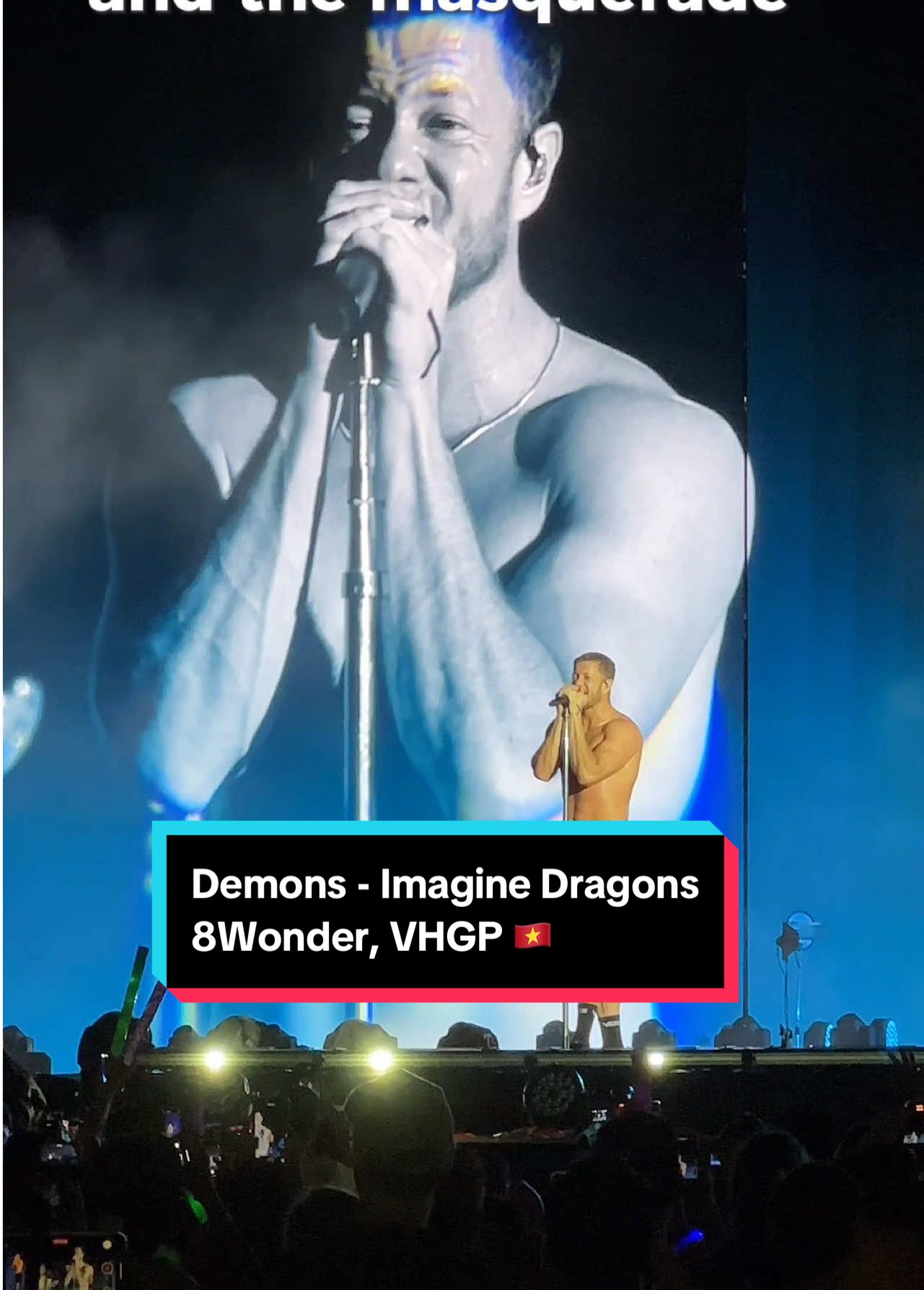 Demons - Imagine Dragons (8Wonder 🇻🇳). Cuối cùng mấy chú cũng về nhà tui rồi. Lễ hội mùa đông mà 🥵 cỡ này. 8wonder #vinhomesgrandpark #8Wonder #music #demons #ImagineDragons #festival#festival #vinwonders #anhtraisayhi #concertanhtraisayhi 