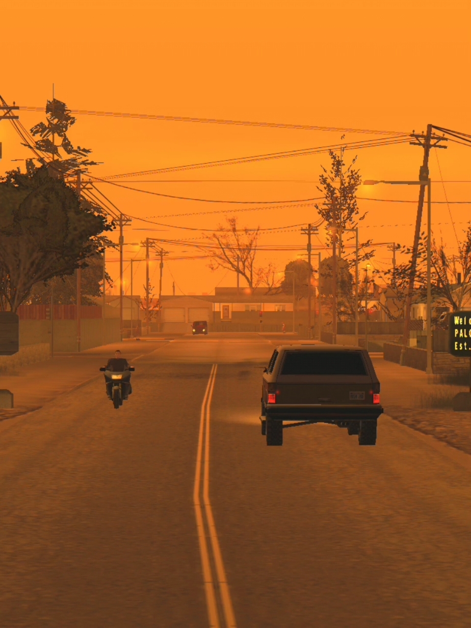 countryside + k-rose radio is full of memories #gtasanandreas #nostalgia 