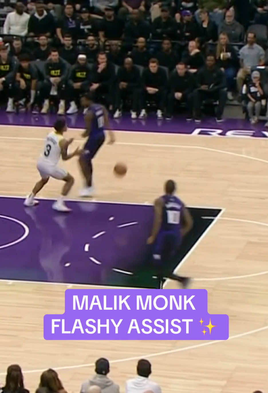 #malikmonk #assist #NBA #kings 