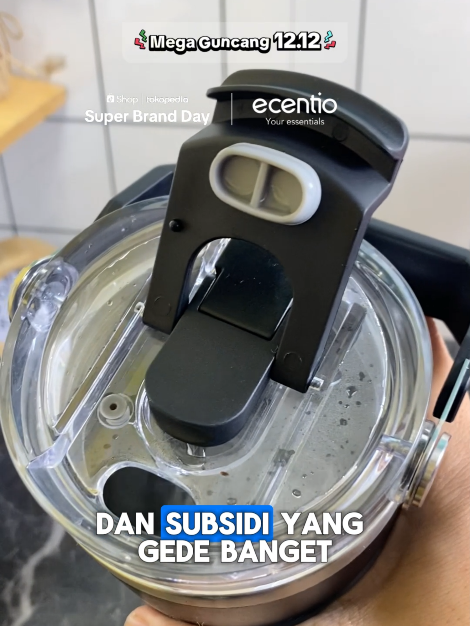 ✨ Road to 12.12 makin seru bareng Ecentio Tumbler Spider-Man! 🕷️ Minuman tetap dingin sampai 24 jam, siap temani hari penuh aksi. 💪🎯 Jangan sampai kehabisan, yuk check out sekarang! 🛒🔥 #RoadTo1212 #EcentioTumbler #SuperHeroStyle #SuperBrandDay #ecentioHidupSehat #fyp #Ecentio