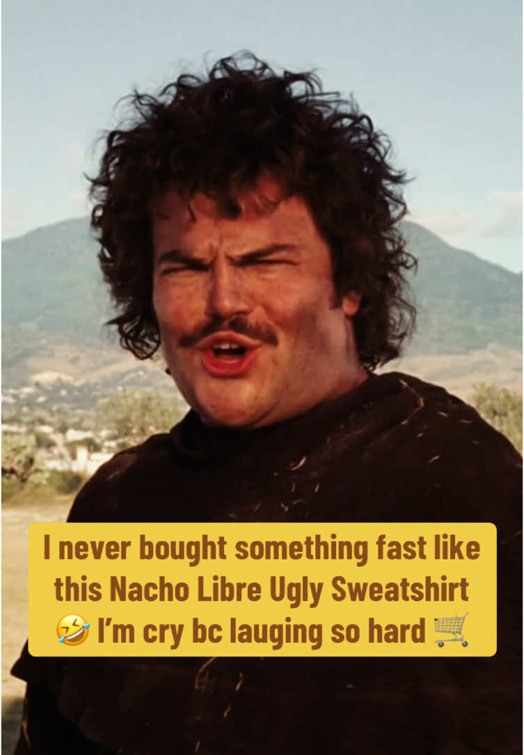 I’m crying because lauging so hard guy 🤣🤣  #getthatcornouttamyface #nacholibre #nacho #nacholibretiktok #funnymovie #comedymovies #christmas2024 #uglysweaters #fyp 