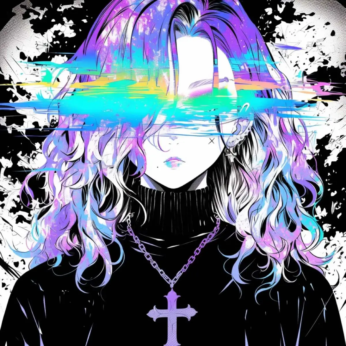 #darkaesthetic #gothaesthetic #glitchcore #highqualitypfp #wallpaperaesthetic #horroranime #pfp #midjourney #psychologicalhorror #aestheticwallpapers #digicore 