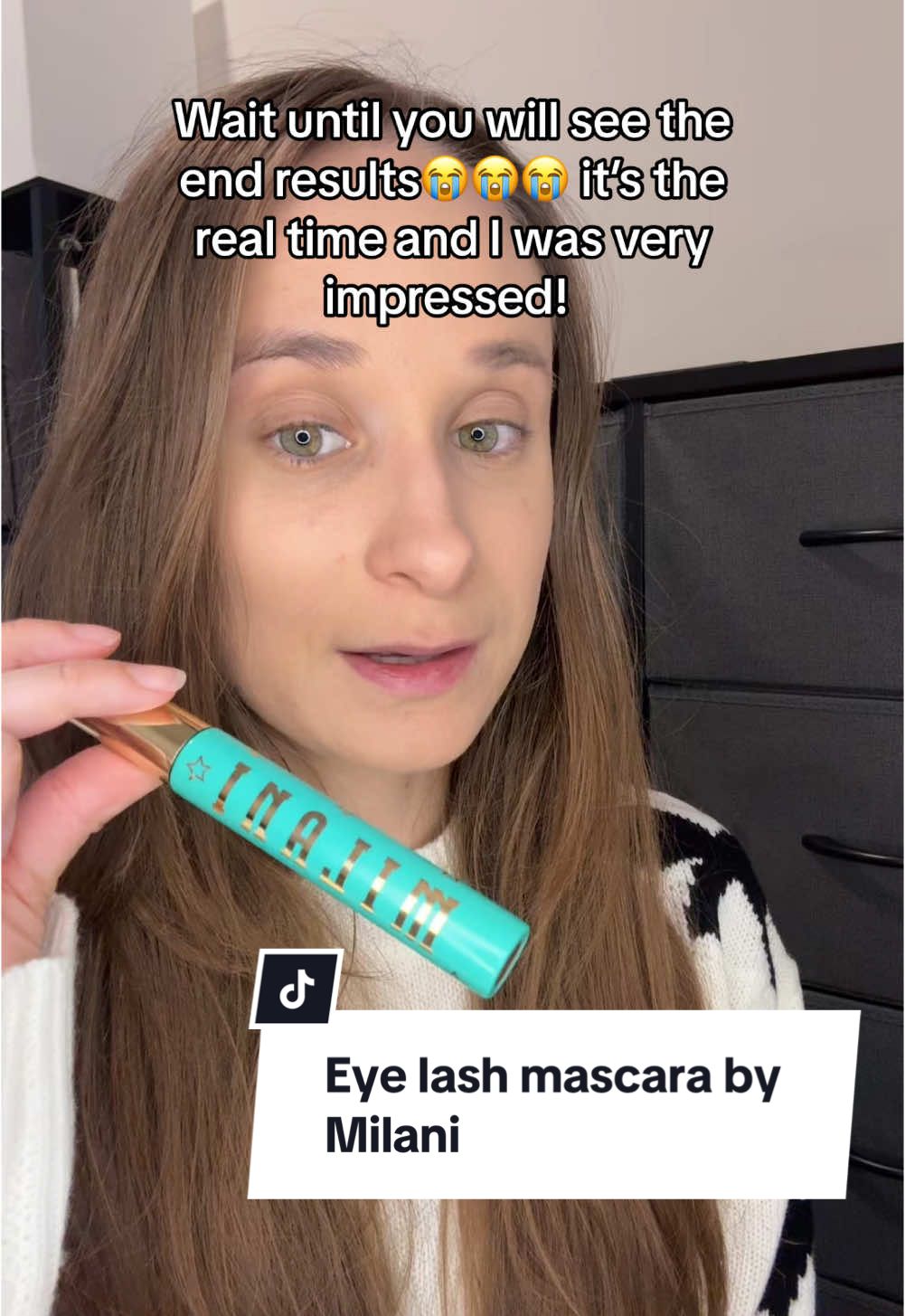 I was so impressed i didn’t expect that at all! @Milani Cosmetics  #eyelashes #eyelashextensions #mascarareview #mascara 