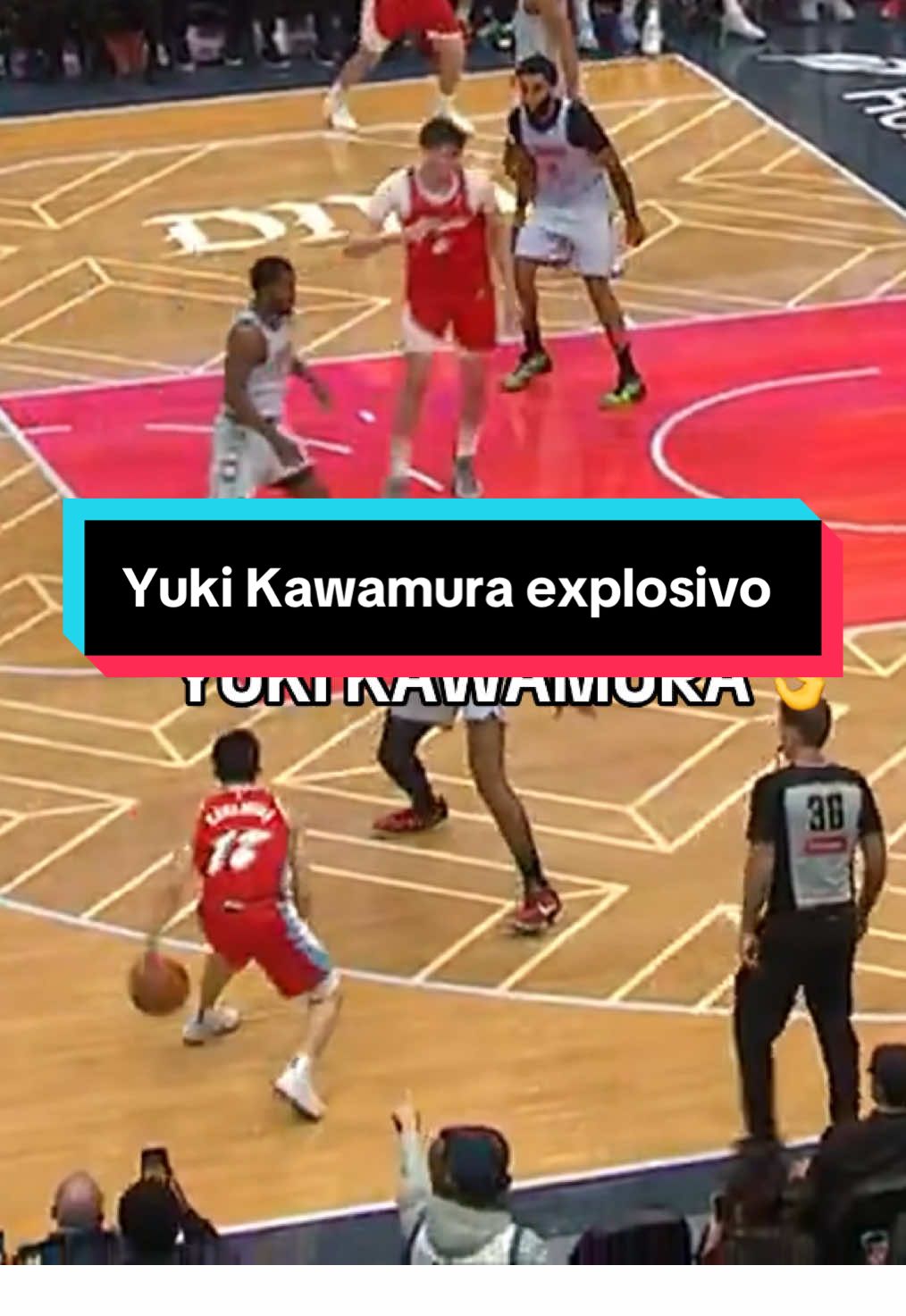 El jugador más pequeño de la #NBA quema redes 🔥 #nba #basketball #memphis #kawamura 