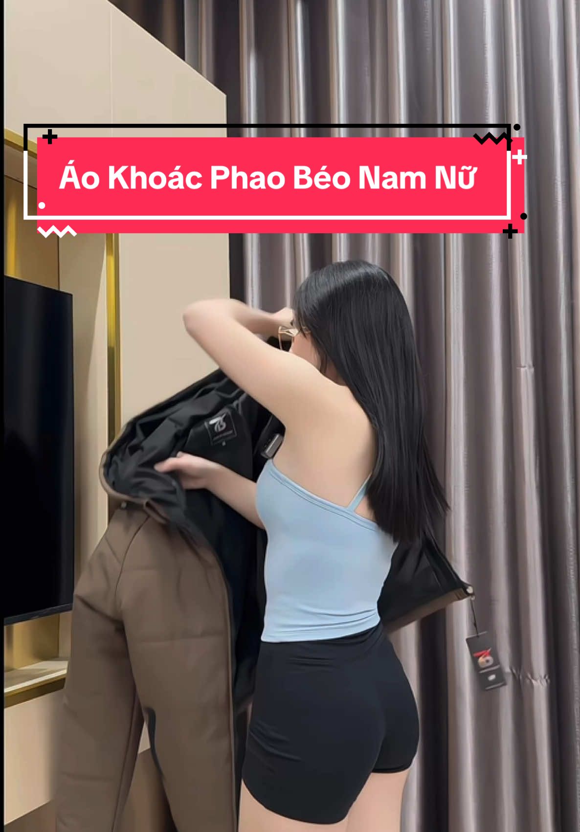 Áo Khoác Phao Béo Nam Nữ