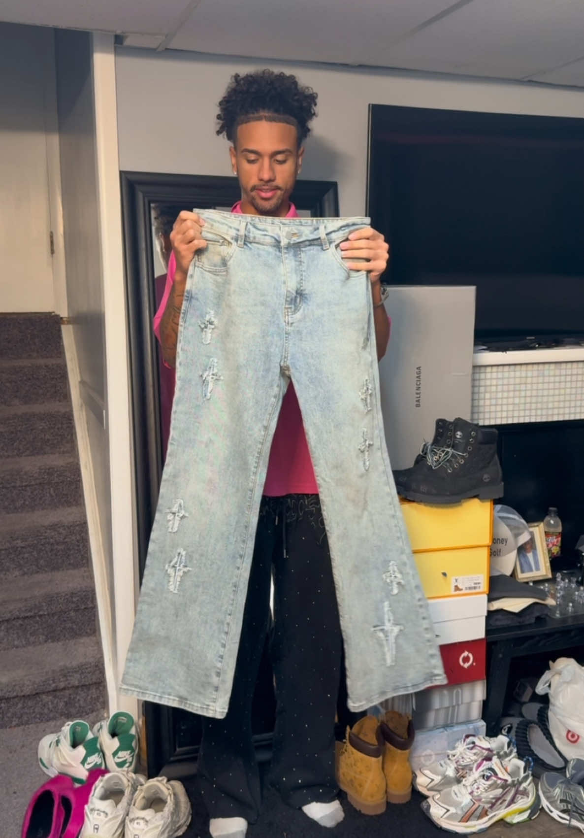 More fits with the viral TikTok Shop Jeans🤩🔥 #ejwayy #tiktokshopblackfriday #iconslab @Iconslab.official @Psylos1 world 