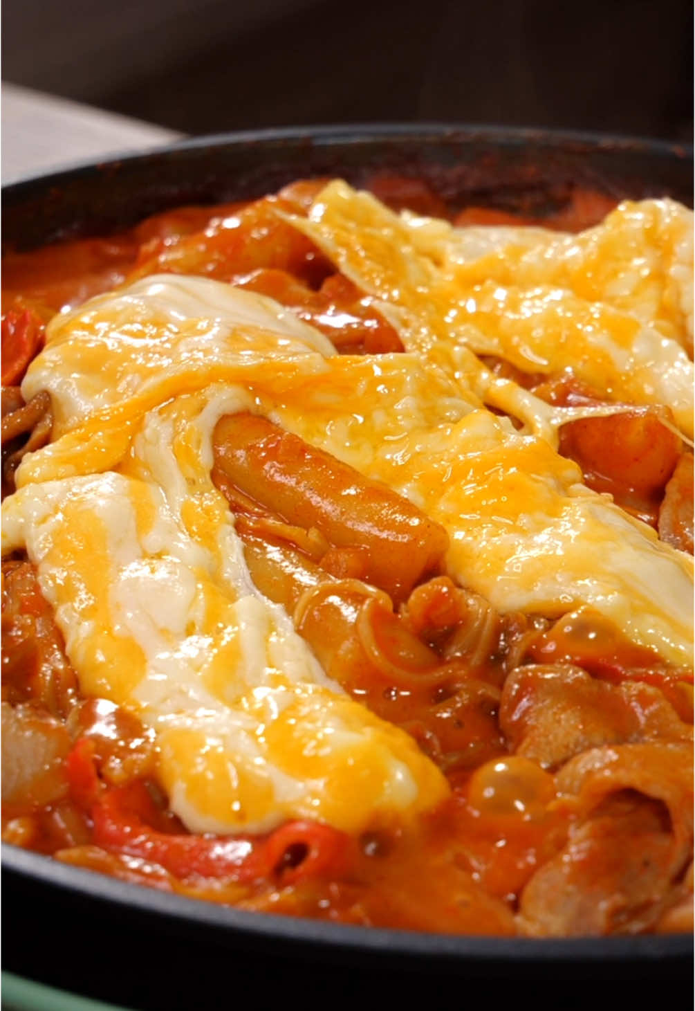 Rose tteok-bokki style #food 