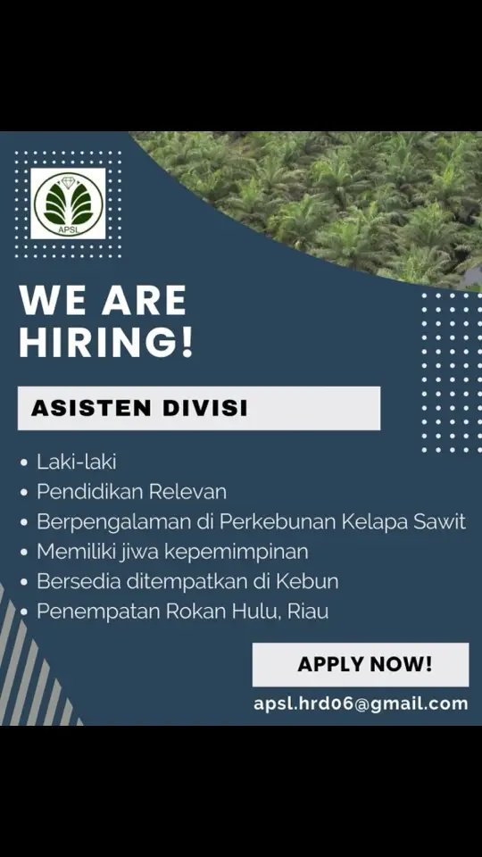 PT. Andika Permata Sawit Lestari ❤️.   #loker  #lokerterbaru  #lokerpertanian  #lokerpertanianpku  #lokerpertanianpku2024 