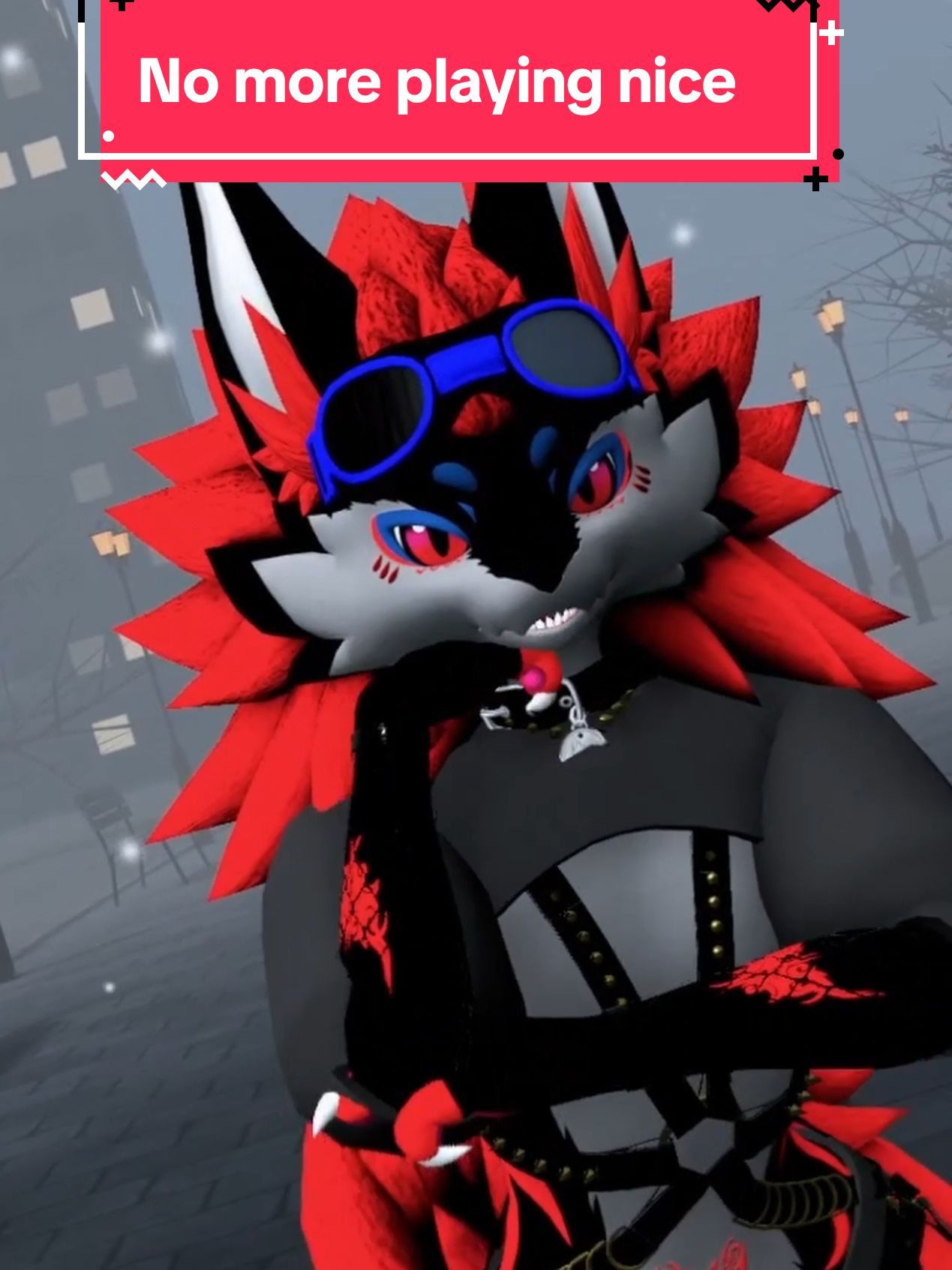 Hit my breaking point, no more playing nice, people get to see the real me now, no more pretending, no more caring about everyone's feelings #villain #mmd #vrchat