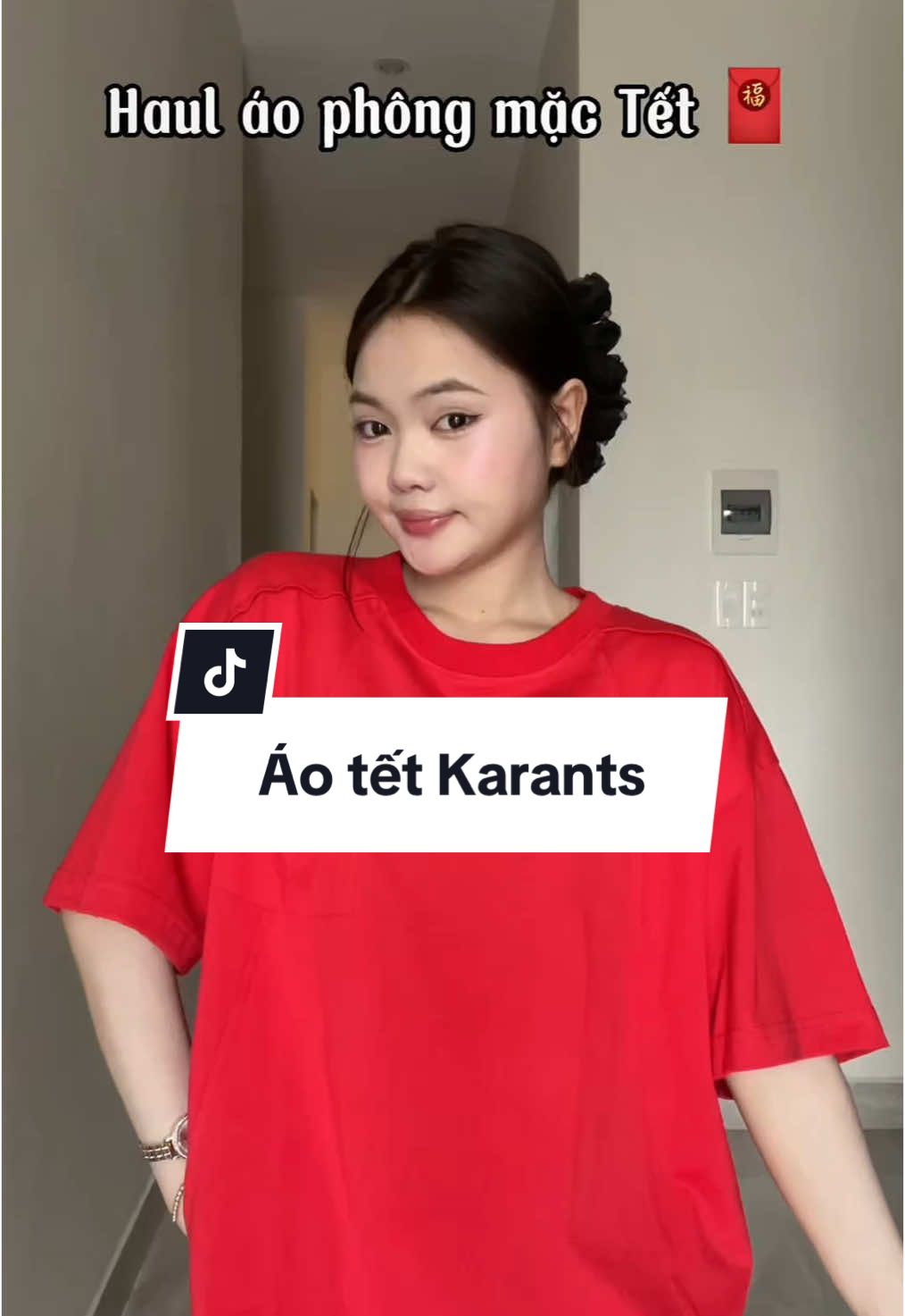 Nôn tết quá 🥺 ai thích nổi thì cứ quất màu đỏ nhé @KARANTS #karants #aotetkarants 