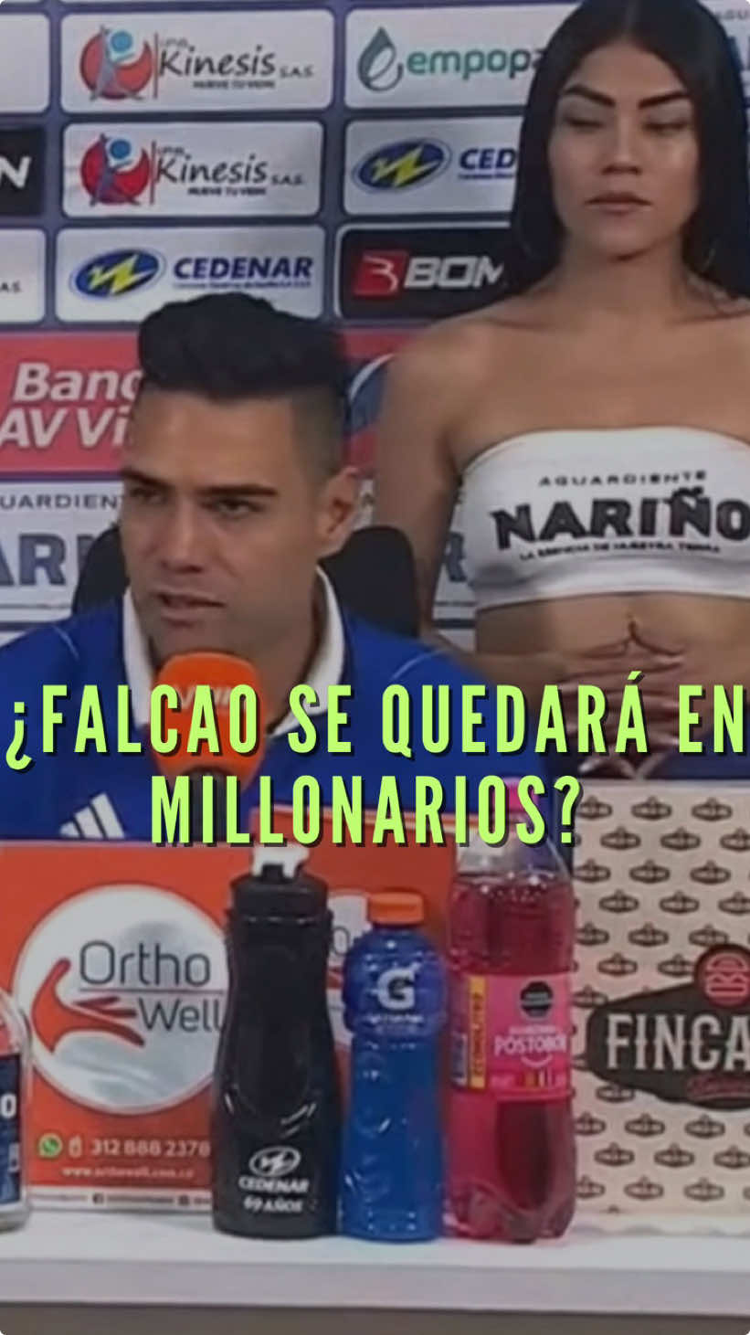 #Deporte Tras la eliminación de Millonarios, Radamel Falcao, afirmo que analizará cual será el futuro de su carrera. ¿Contra pasto fue su último encuentro? #deporte #radamelfalcao #falcaogarcia #millonarios #millonariosfc💙 #tigrefalcao #revistamb #tiktoknoticias #noticia