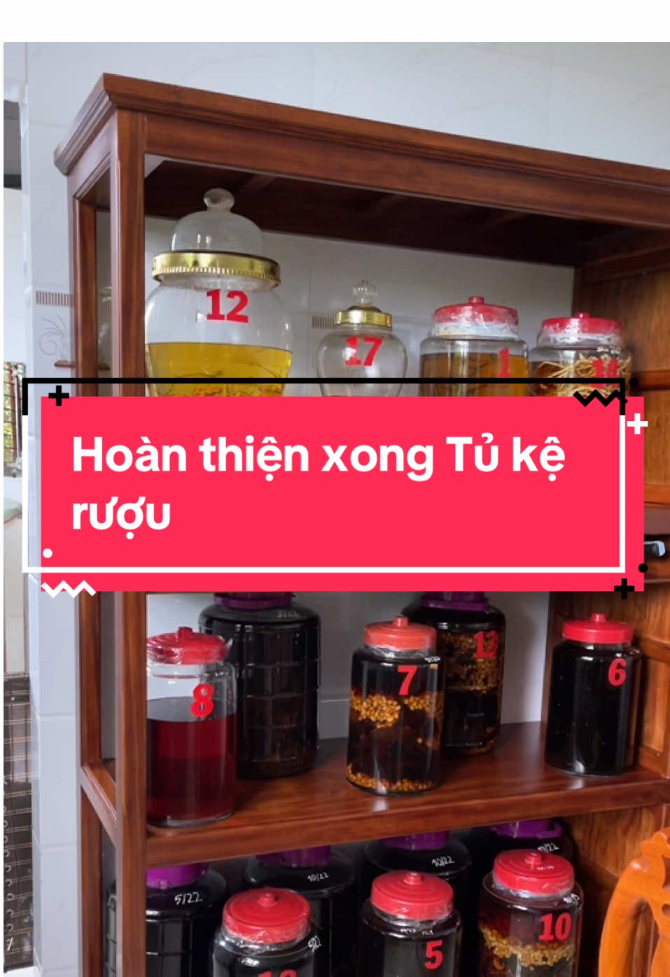 Hoàn thiện tủ kệ rượu gỗ lim cho vị khách đặc biệt #turuou #turuoudep #keruou #keruoutrangtri #cuagobietthu #đồgỗphươngnam #xuhuong 