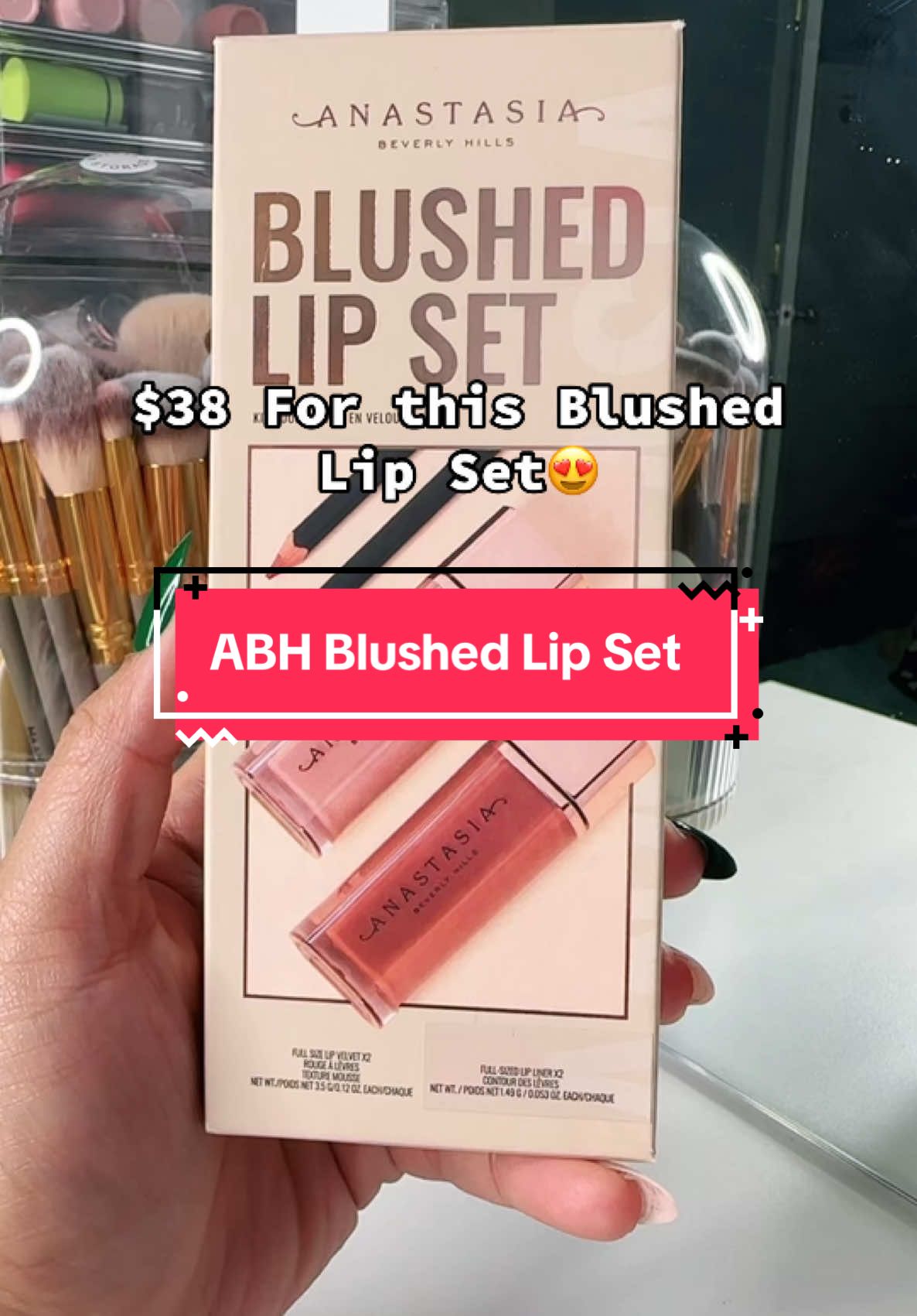 @Anastasia Beverly Hills #blushelipset #abh #anastasiabeverlyhills #TikTokShop #holidayhaul 