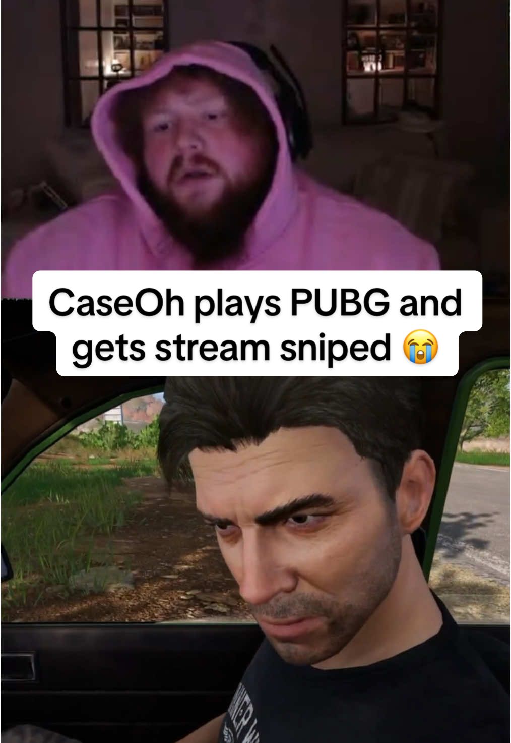 CaseOh plays PUBG and gets stream sniped 😭 #caseoh #pubg #caseohgames #caseohclips #caseohfunnymoments #caseohgamestwitch #clips #playerunkownbattleground 