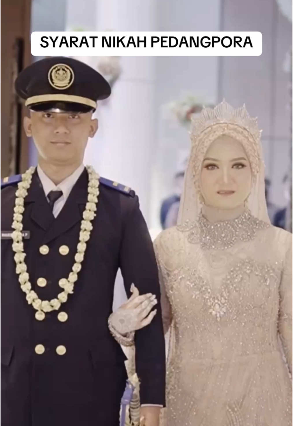 Ini syarat nikah pakai prosesi PedangPora #beranigaklo 