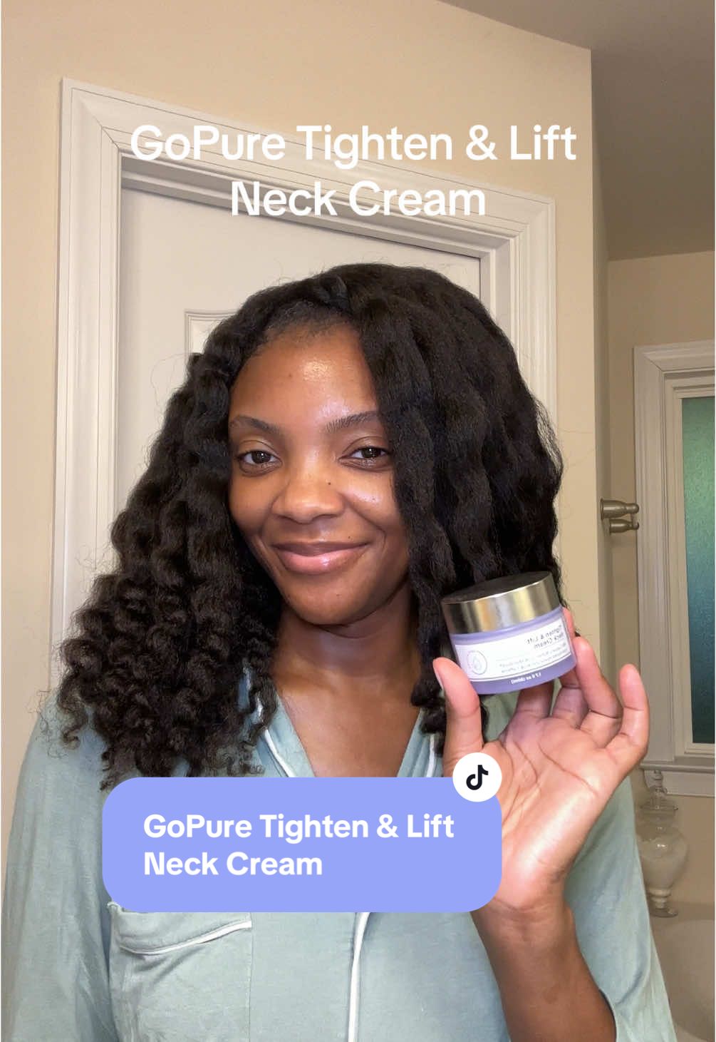 I’ve been using this neck cream from @Gopure and I’m loving the results. Its only been two weeks and I can tell my neck is more smooth and hydrated. Don’t wait until you see a problem to start taking care of yourself ✨ #gopureneckcream #gopure #neckcream #selfcaresunday 