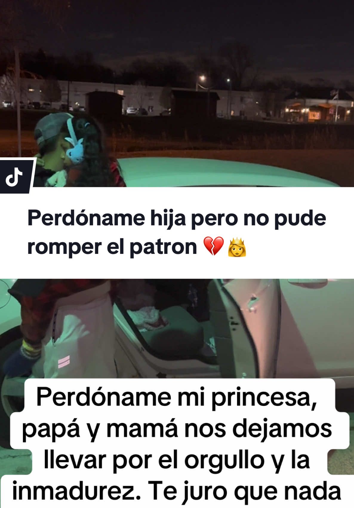 Perdoname hija algun dia entenderas todo.🥹💔 #fypシviral #paratii #miprincesa #hija #separacion #fyp 