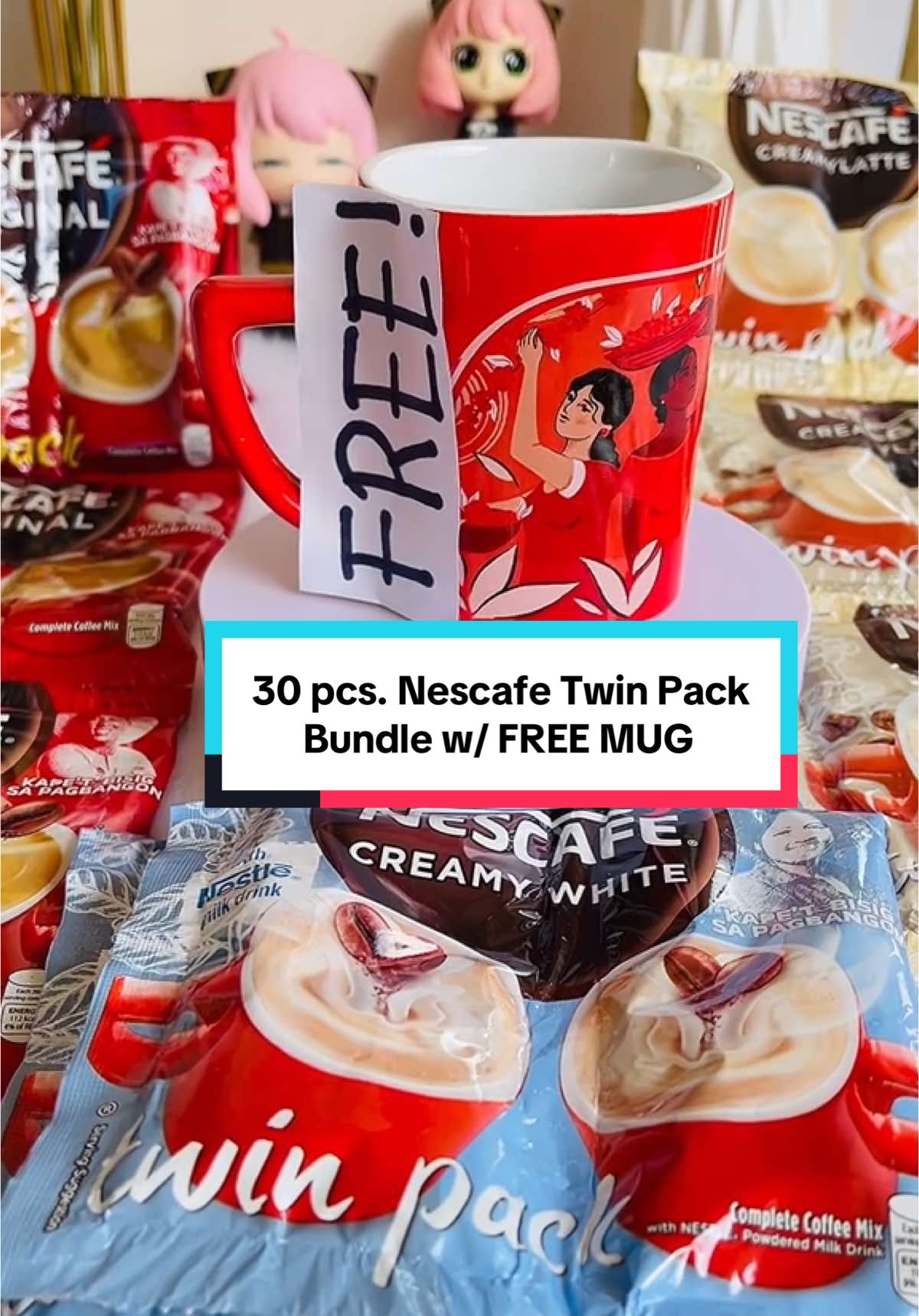 Perfect pang-Negosyo! Nescafe Bundle with free Mug! #nescafe #twinpack #nescafebundle #freemug #coffeelover #coffeeislife 