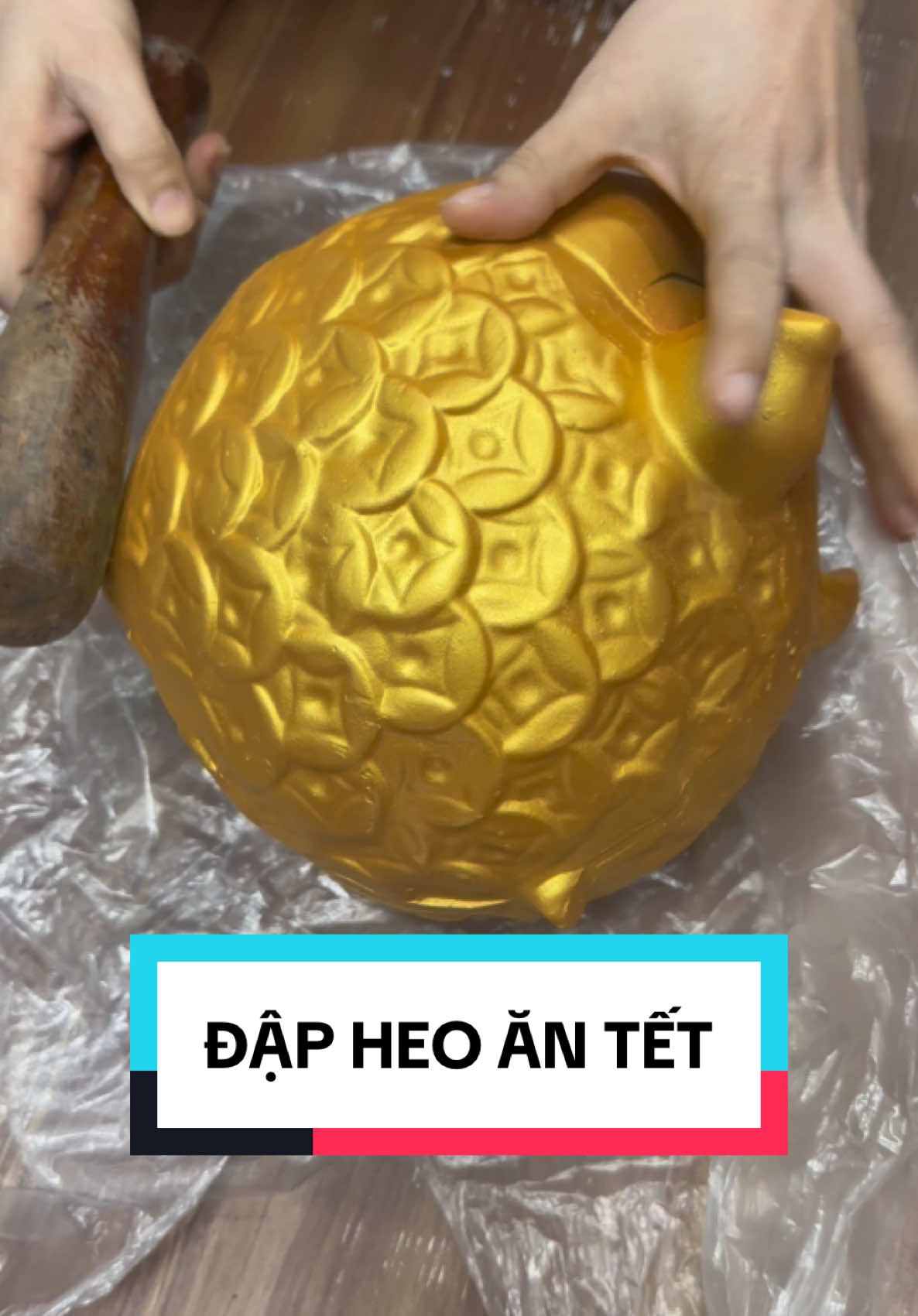 Đập heo ăn Tết sớm thôi nè, xem một năm qua đã để giành được bao nhiêu #dapheoantet #Tet2025 #xuhuong 