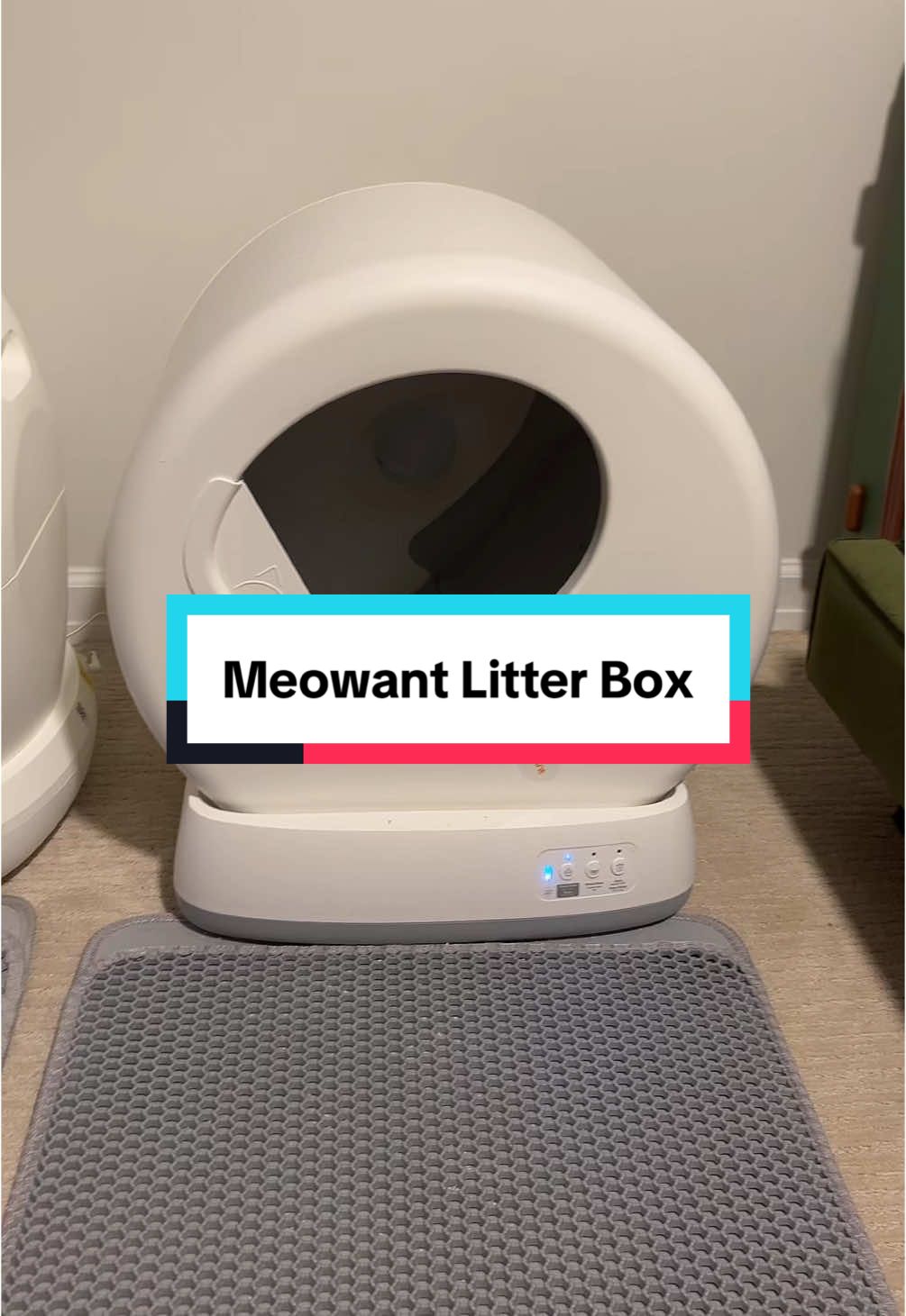 Out of all of my TikTok shop purchases this one may take the cake on the most used product I own! I could not be happier with these 🐈🐈‍⬛ #meowant #sc02 #sc01 #automatedlitterbox #litterbox #selfcleaninglitterbox #selfcleaning #nomorescooping #cattok #catlover 