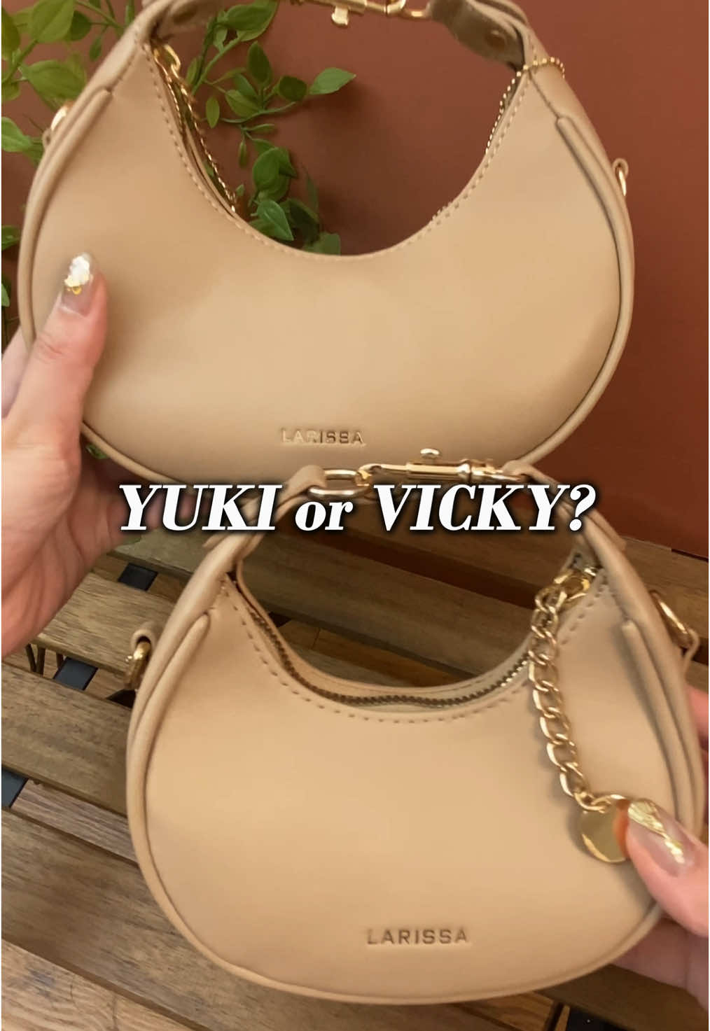 YUKI or VICKY? Kecil or Besar? Comment di bawah saiz mana satu korang minat? #larissabag #newbags #fypシ゚ #racun #viralvideo #fypp 