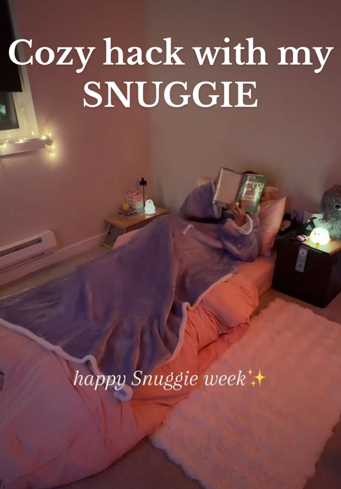 Happy Snuggie week✨💜 If you’re always cold like me, this is a must have😌 Perfect holiday gift idea too😉 Thank you @Snuggie #snuggieweek2024 