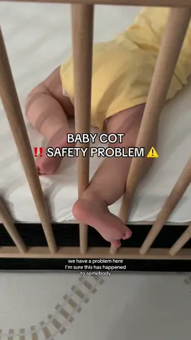 Has anyone experienced this with their baby when they transitioned into a cot? #6monthsold #babycot #bassinet #babiesoftiktok #ftm #ppa #newmum #fyp #baby #creatorsearchinsights 