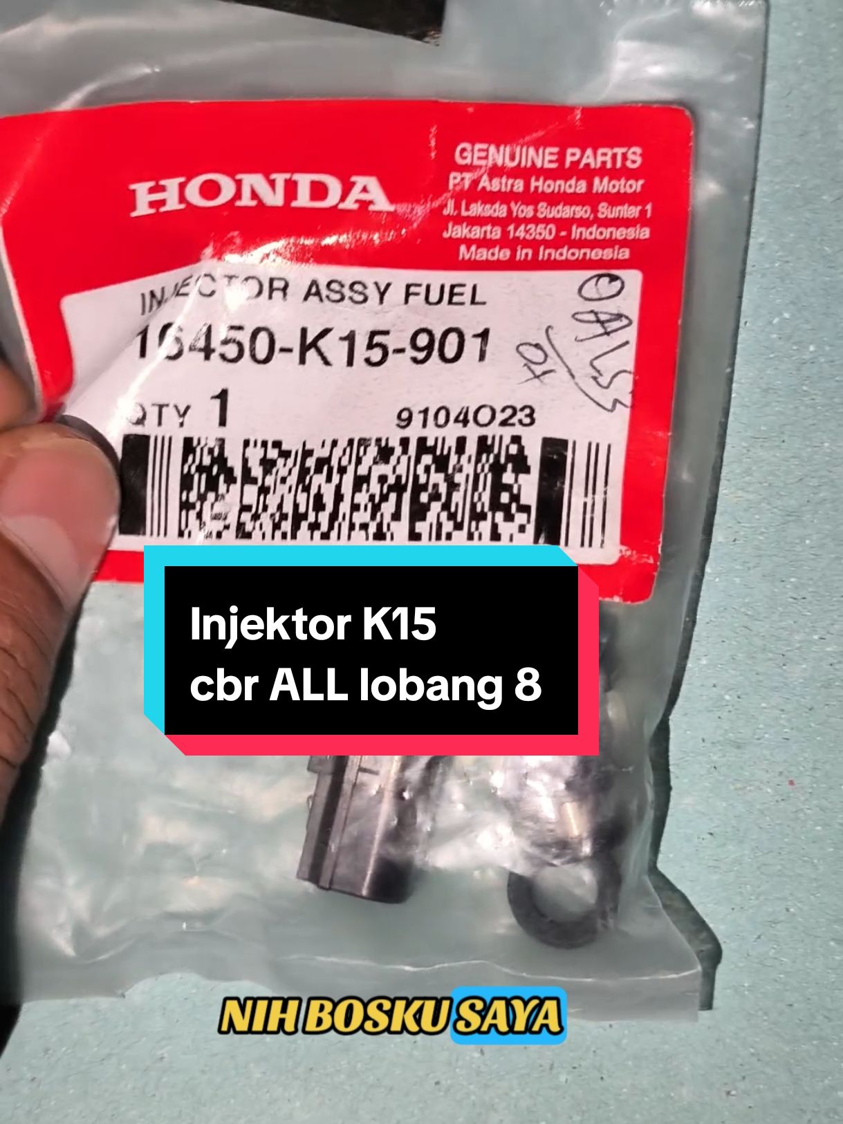 meledak boss ku injektor k15 lobang 8 buat cbr all boleh di gass boass kuu biar terbang motor ya 🤩🤩🔥🔥 #injektor #k15 #MegaGuncang1212 