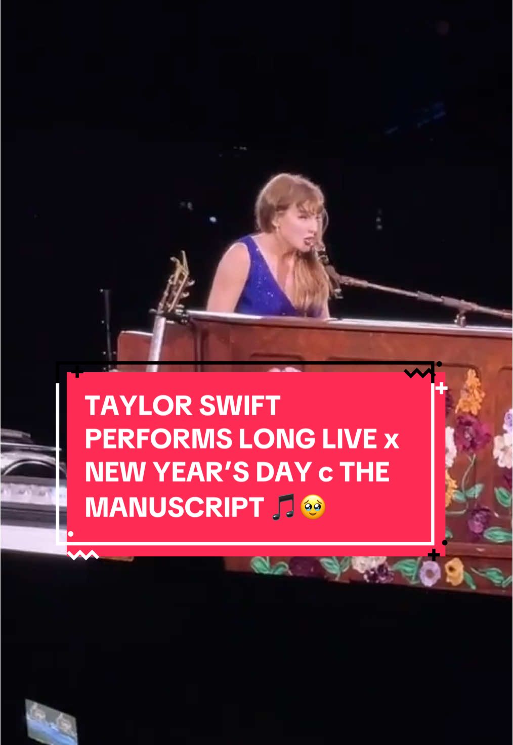 TAYLOR performs Long Live x New Year’s Day x The Manuscript 🎵🥹 #VancouverTSTheErasTour #TaylorSwift Via: X/Tsupdating