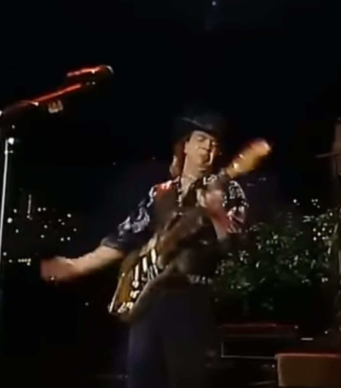 Stevie Ray Vaughan's live performance of 