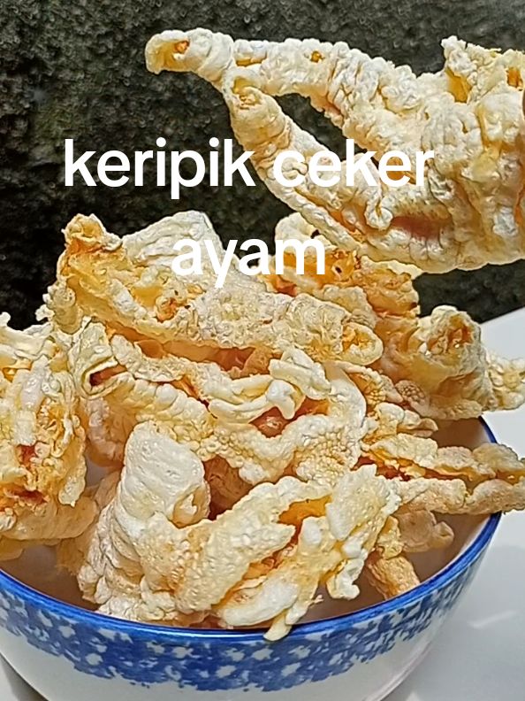 Keripik ceker ayam keto diet renyah gurih enak  #keripikceker #cekertanpatulang #ceker 