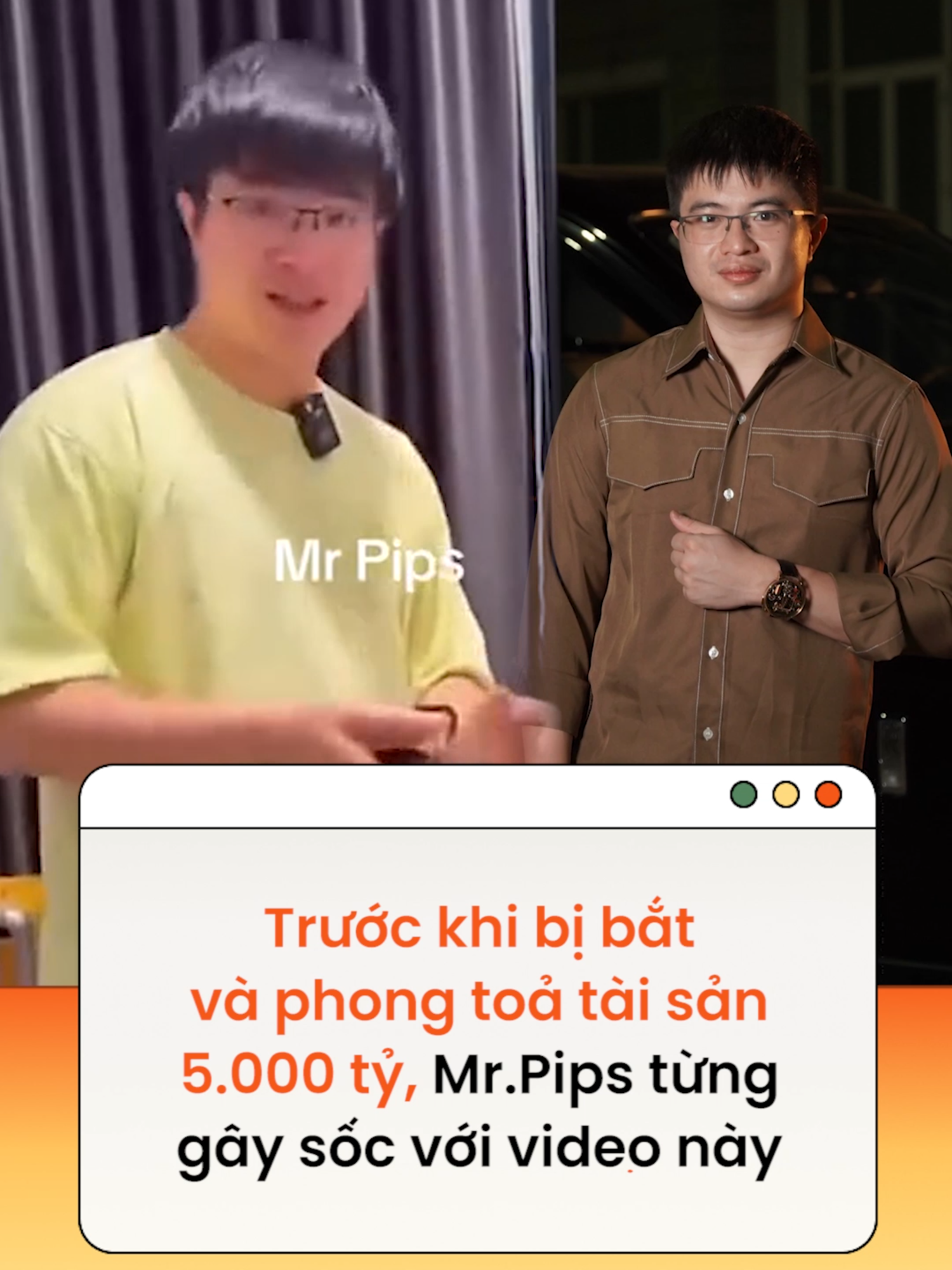 Những đoạn video khoe khoang khối tài sản khổng lồ của Mr.Pips một lần nữa 