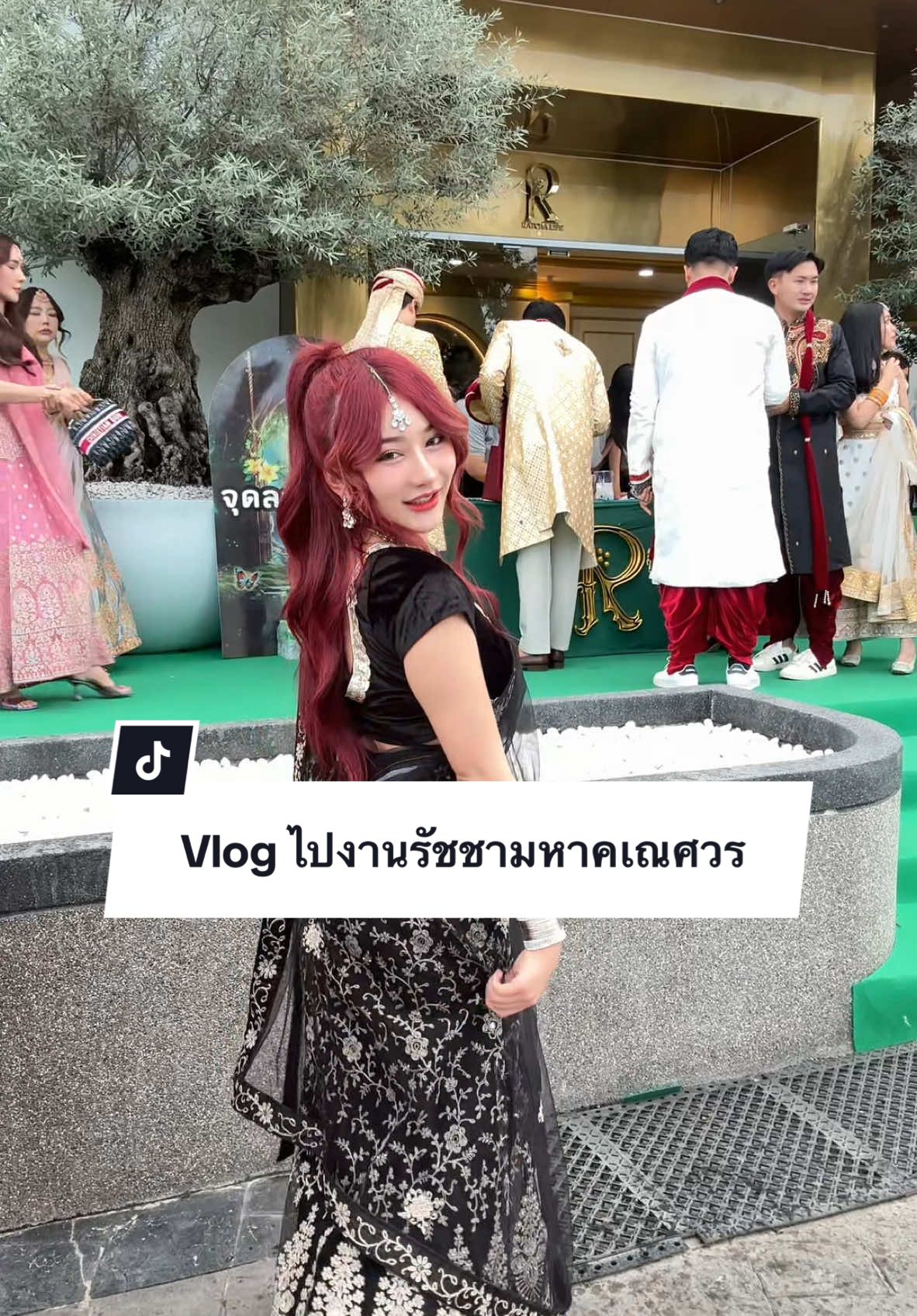 Vlog ไปงานรัชชากันค้าบ 🤍 มีใครเดาถูกบ้างน้าว่าบัวจะใส่สีดำ #dailyvlog #Vlog#รัชชามหาคเณศวร 